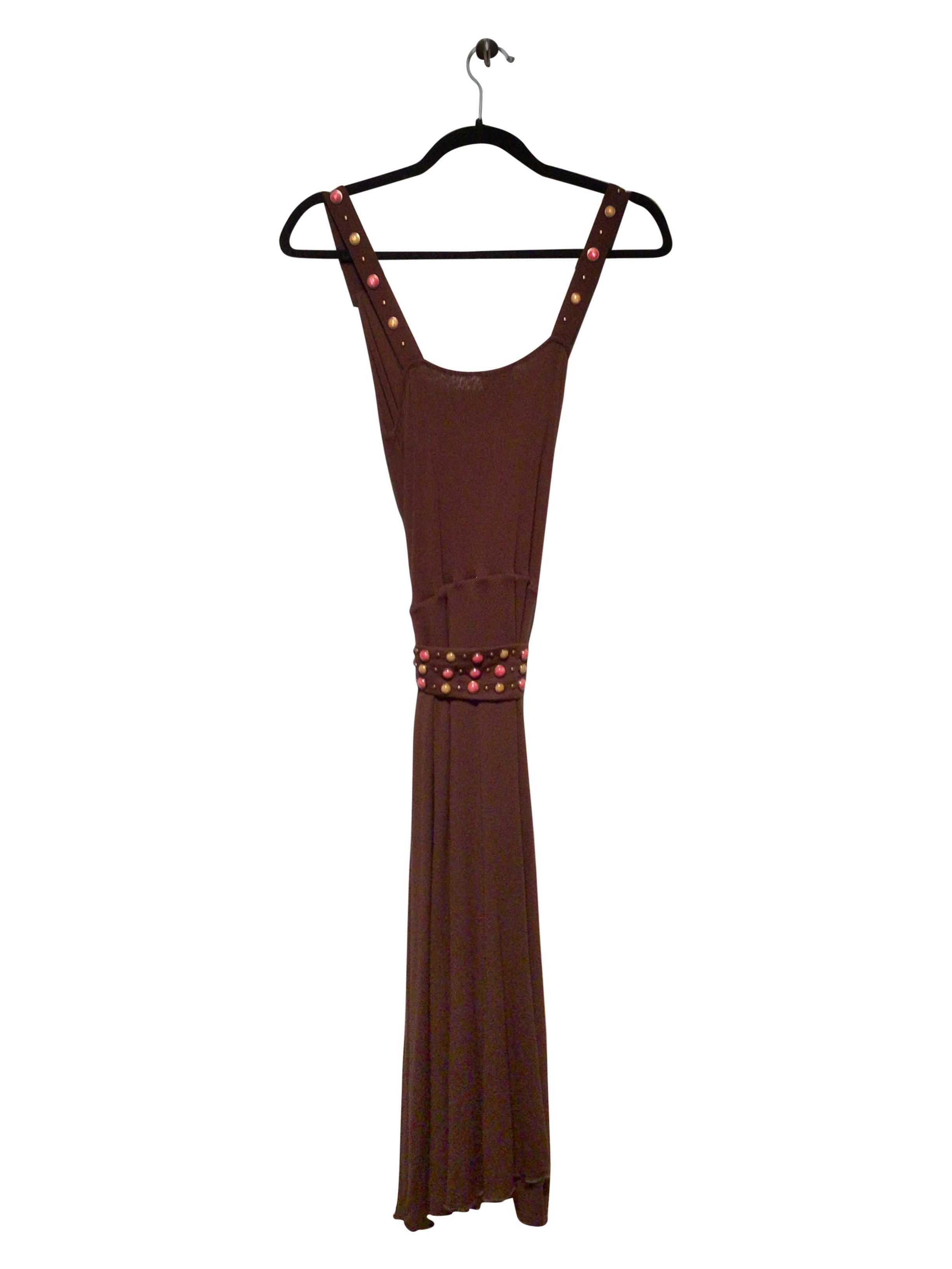 ELLA MOSS Stylish Regular Fit Purple Wrap Dress - Size S