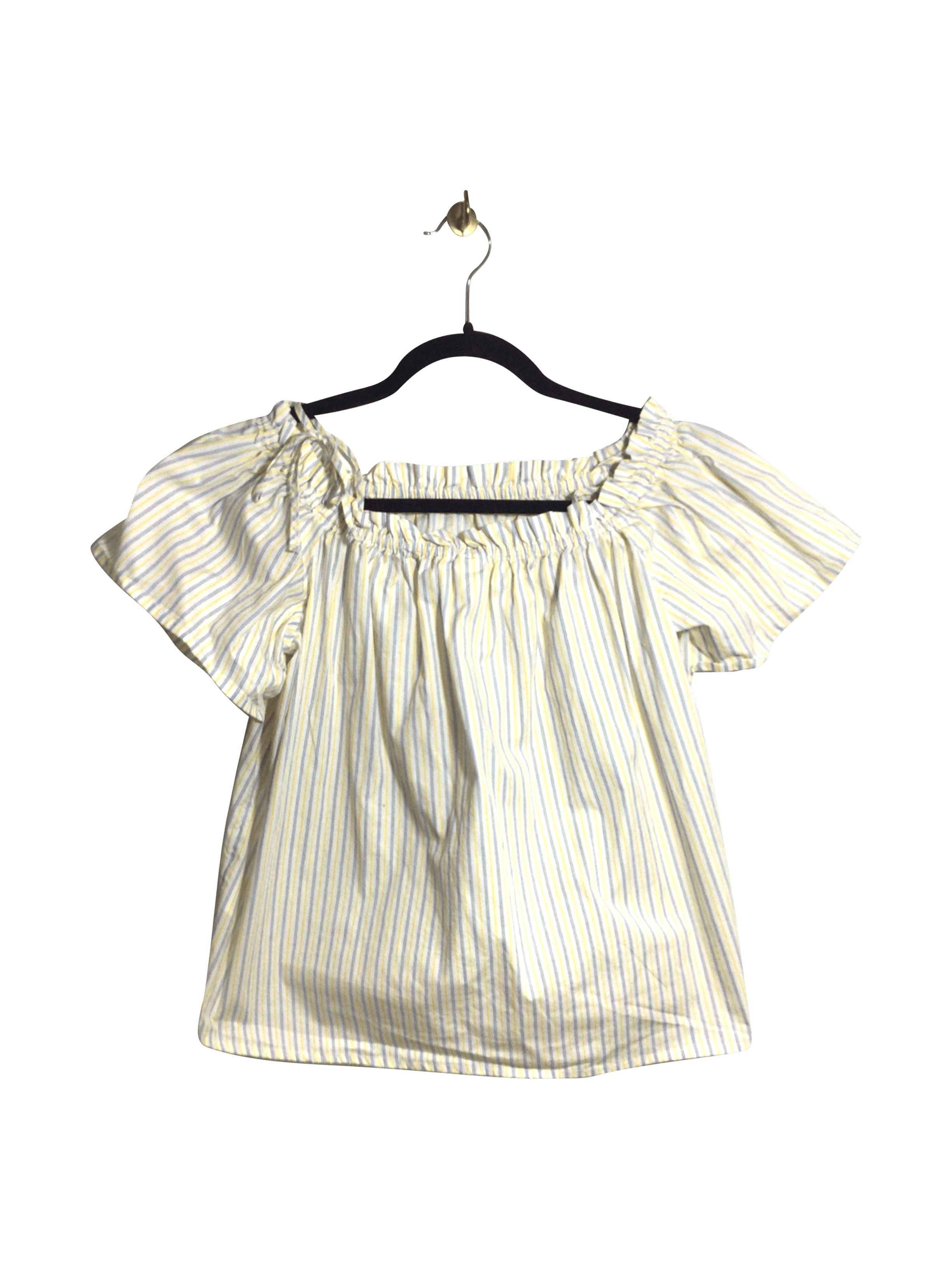 H&M Second Hand Women's White Regular Fit Blouses - Size 2