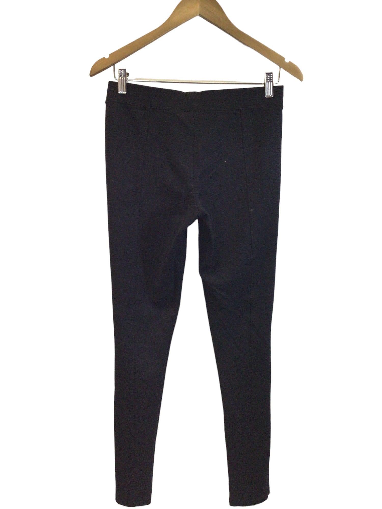 EXPRESS Stylish Women's Activewear Black Regular-Fit Leggings in Size S