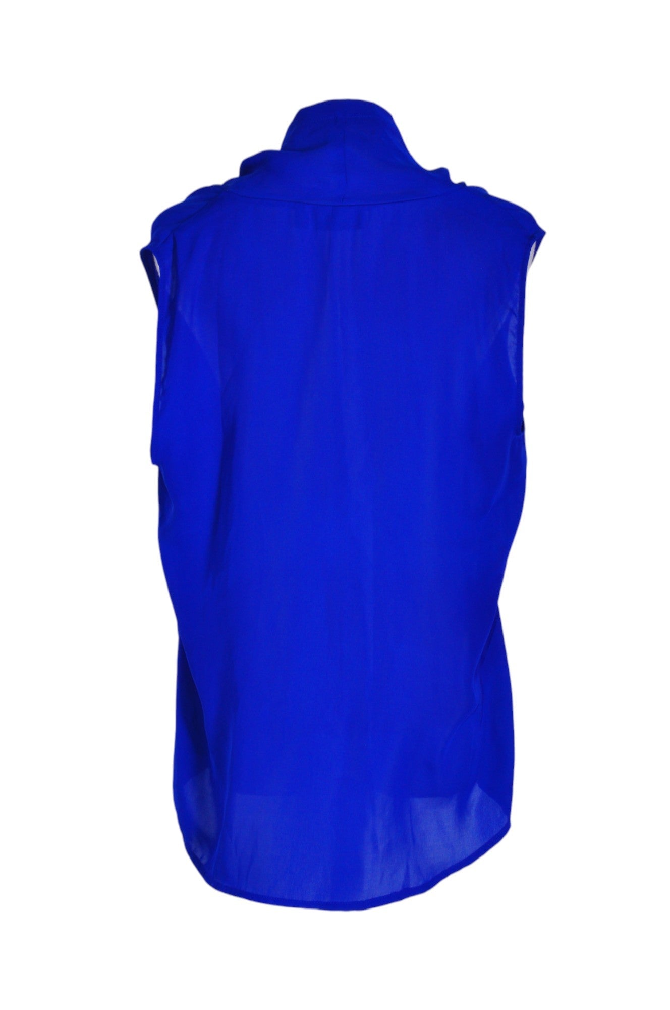 APT. 9 Stylish Women's Blue Regular-Fit Blouses - Size L