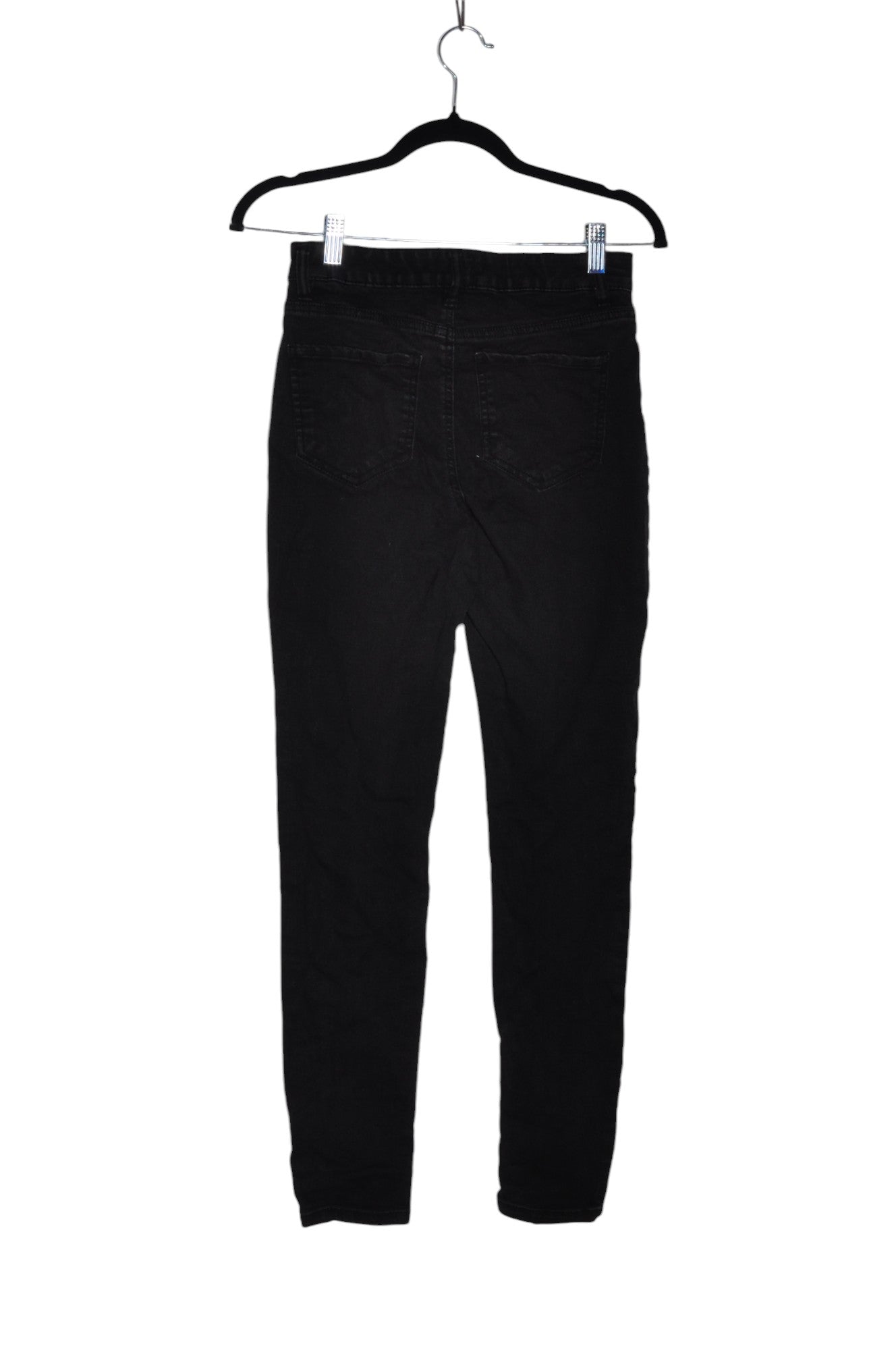 ARDENE Stylish Women's Regular Fit Black Straight-Legged Jeans - Size 9
