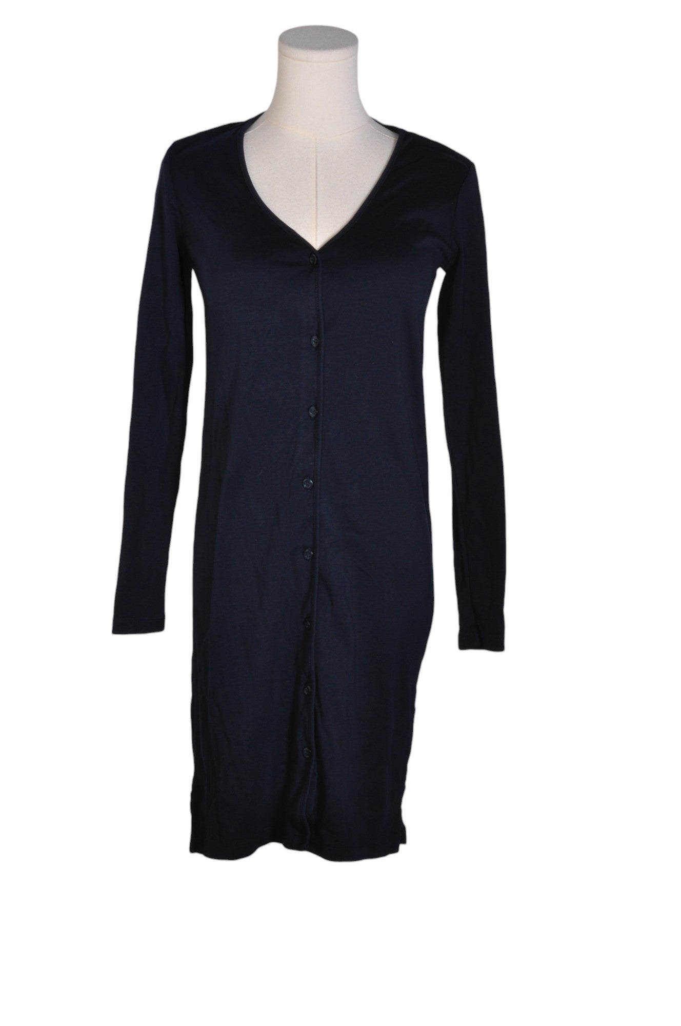 JOE FRESH Women's Stylish Blue Regular-Fit Drop Waist Dress - Size XS