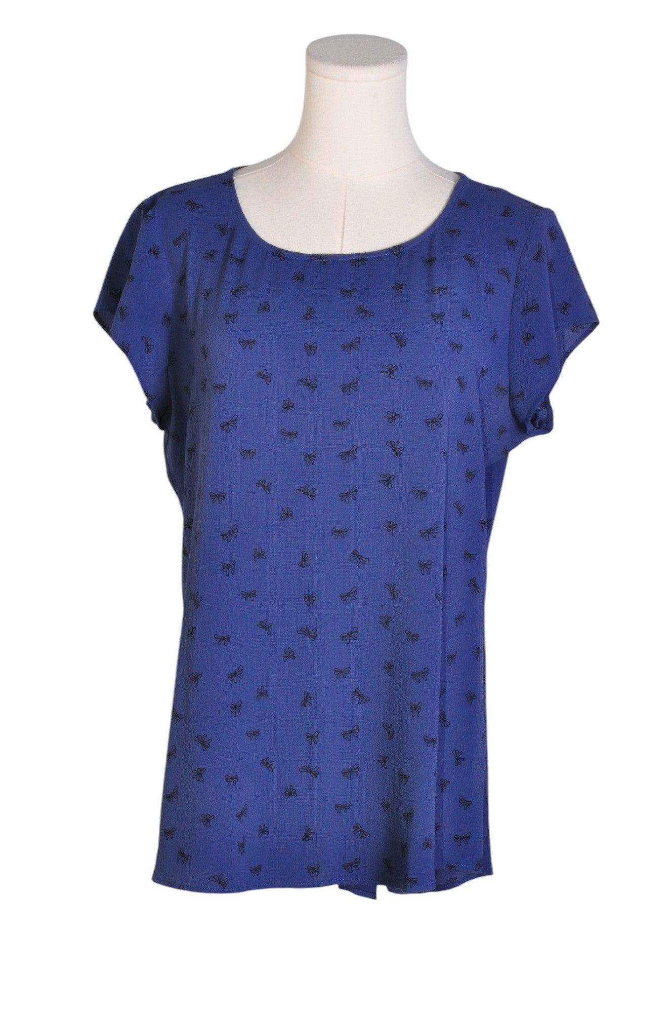 Stylish RICKI'S Blue Regular Fit Women's Blouses - Size 12