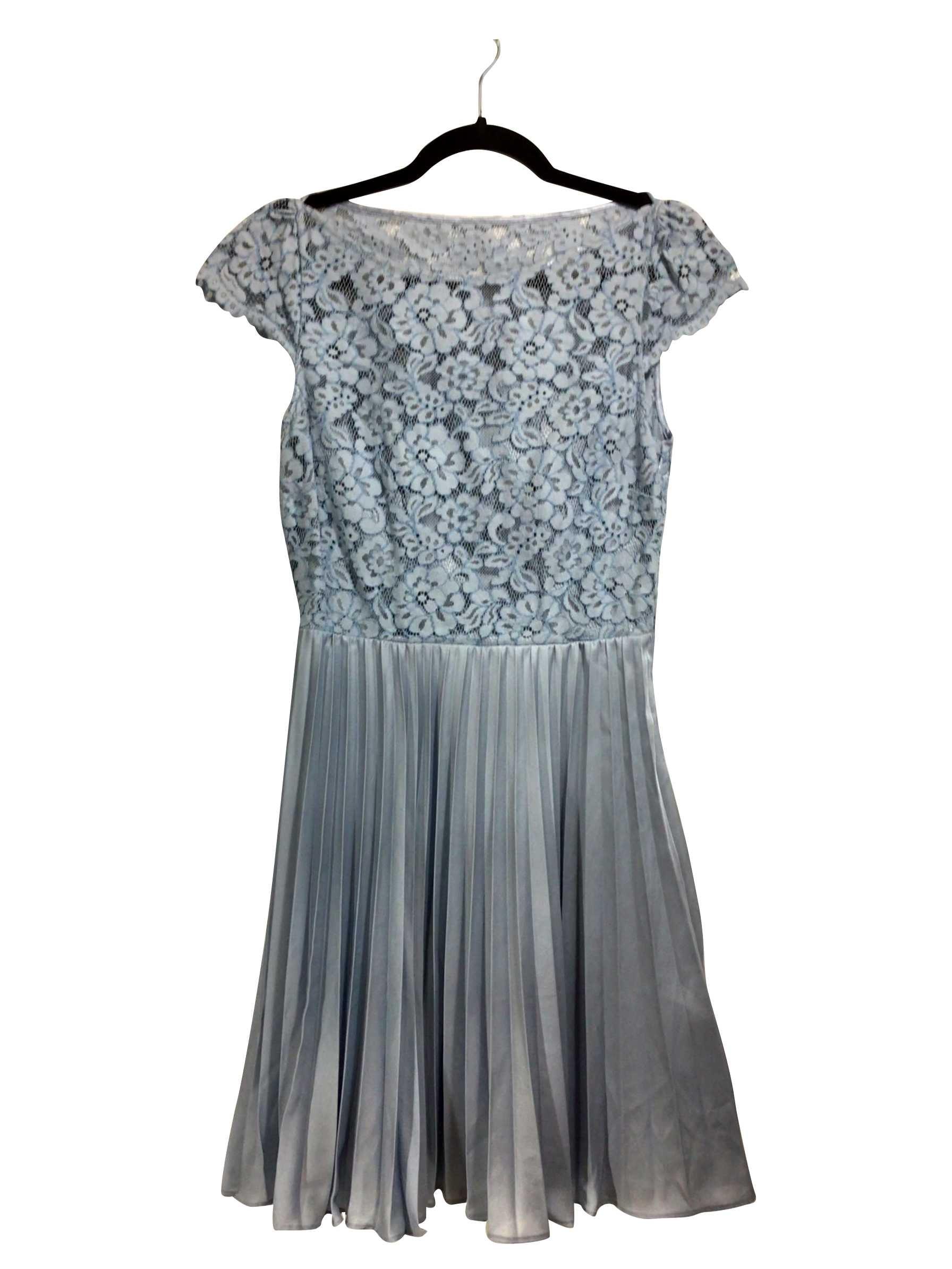 H&M Blue Regular Fit Shift Dress - Size 8: Second Hand Fashion Gem