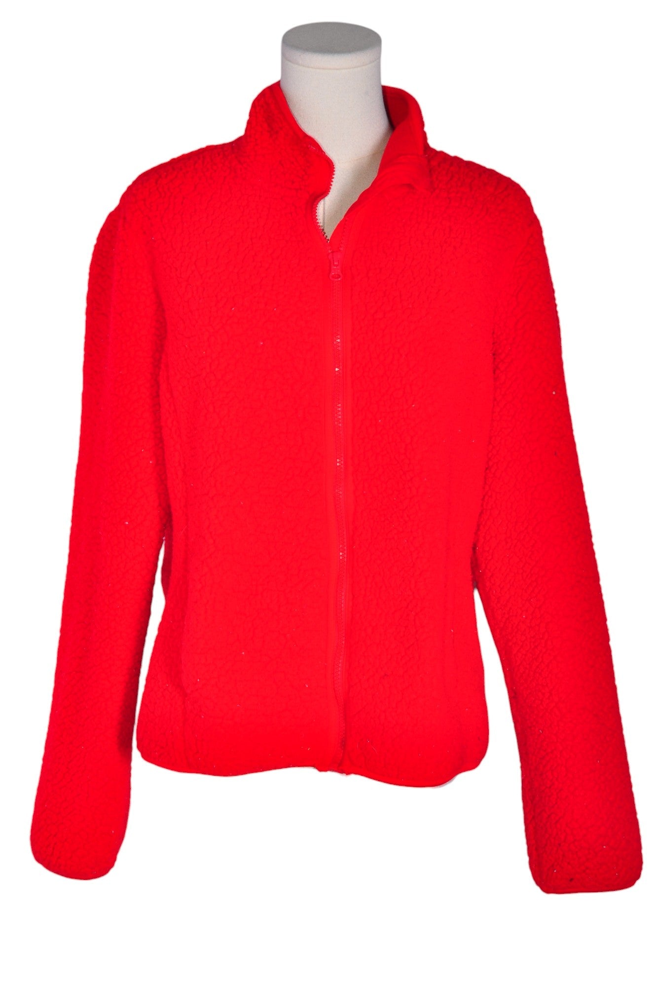 JOE FRESH Stylish Women's Red Regular-Fit Sweater - Size L