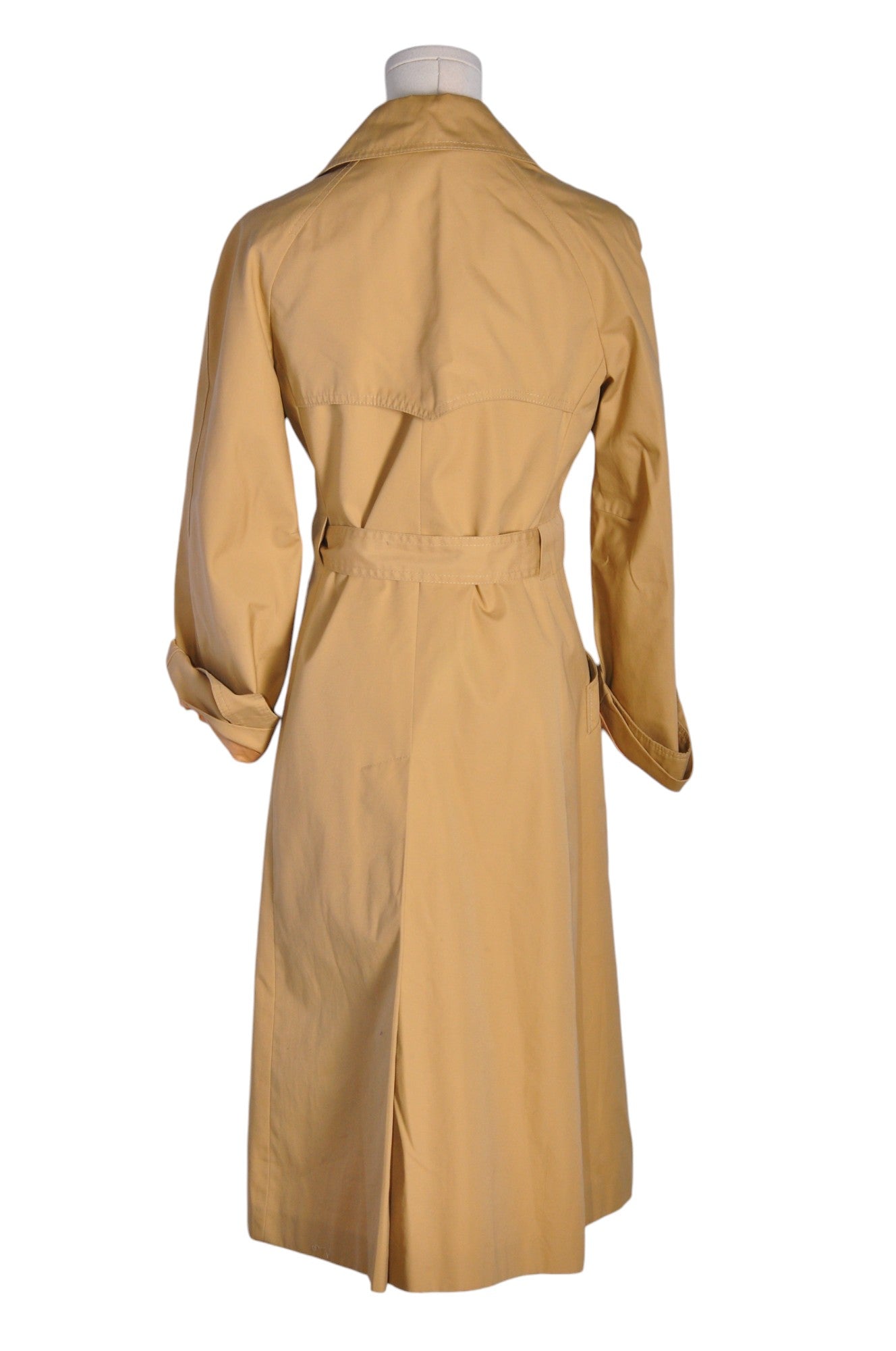 JGALLERY Stylish Beige Regular Fit Women's Coat - Size 7