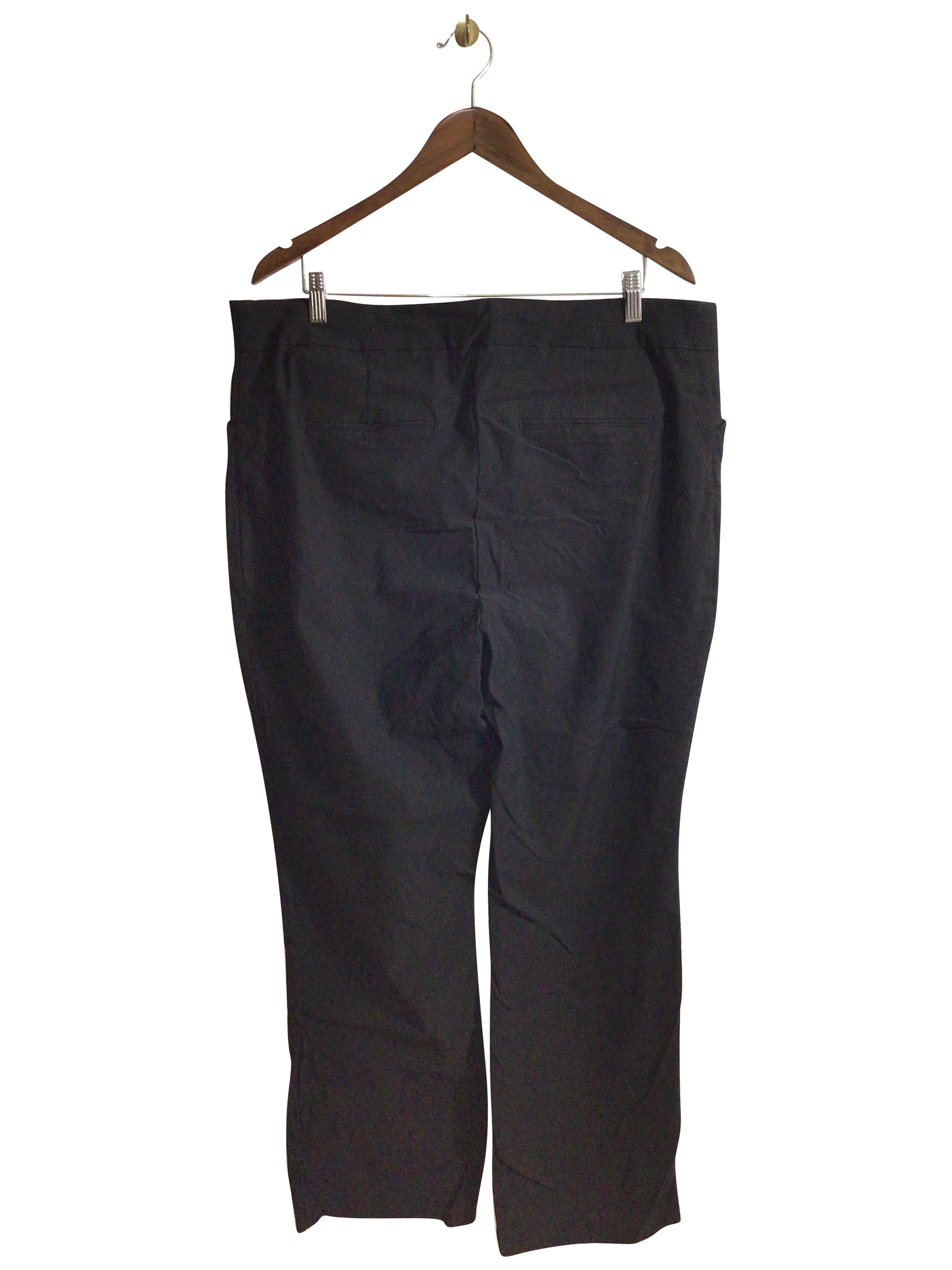 REITMANS Stylish Women's Regular Fit Black Work Pants - Size 22