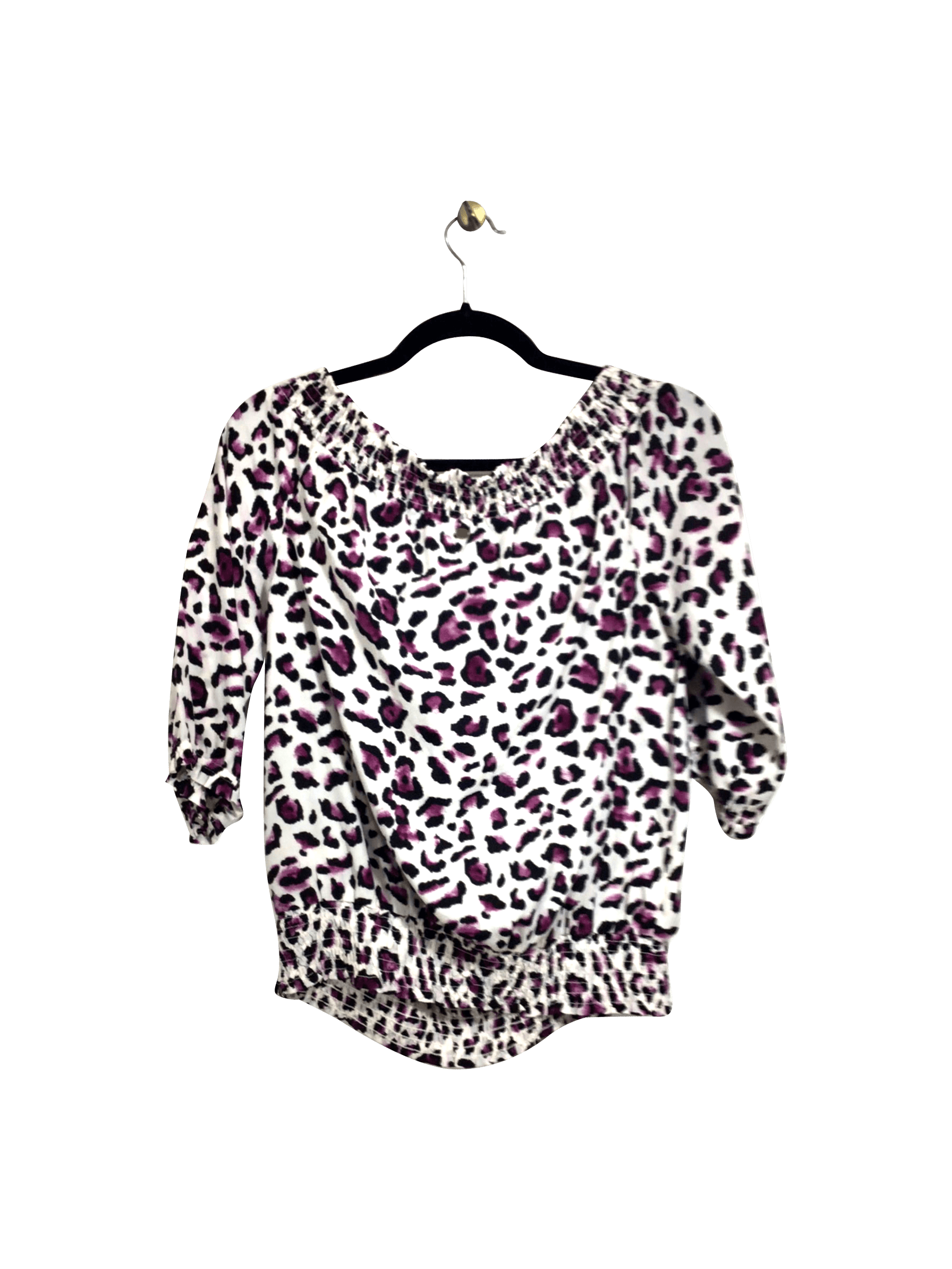 Stylish GUESS White Regular Fit Blouse - Size L