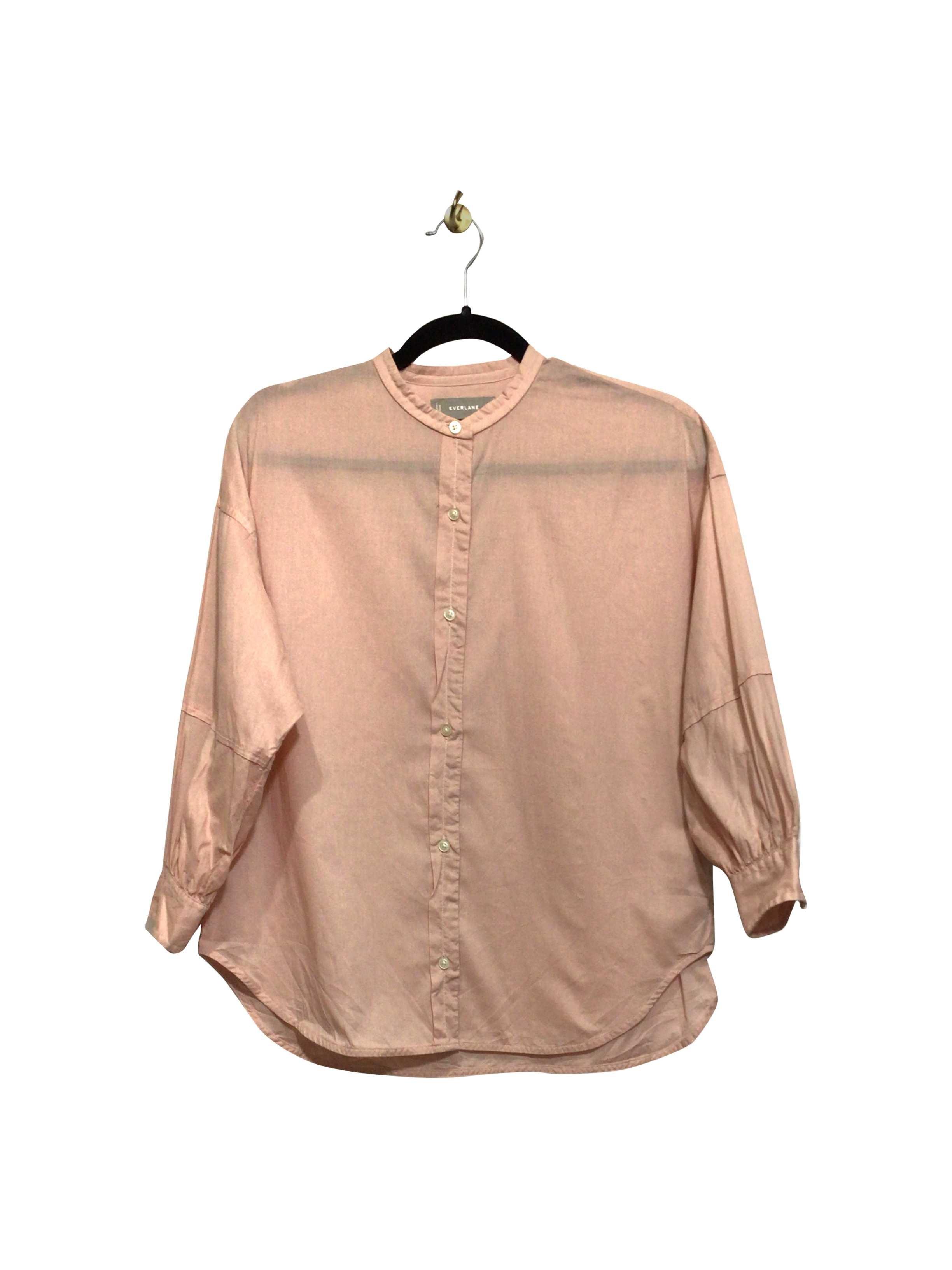 EVERLANE Pink Regular Fit Blouse - Size 0