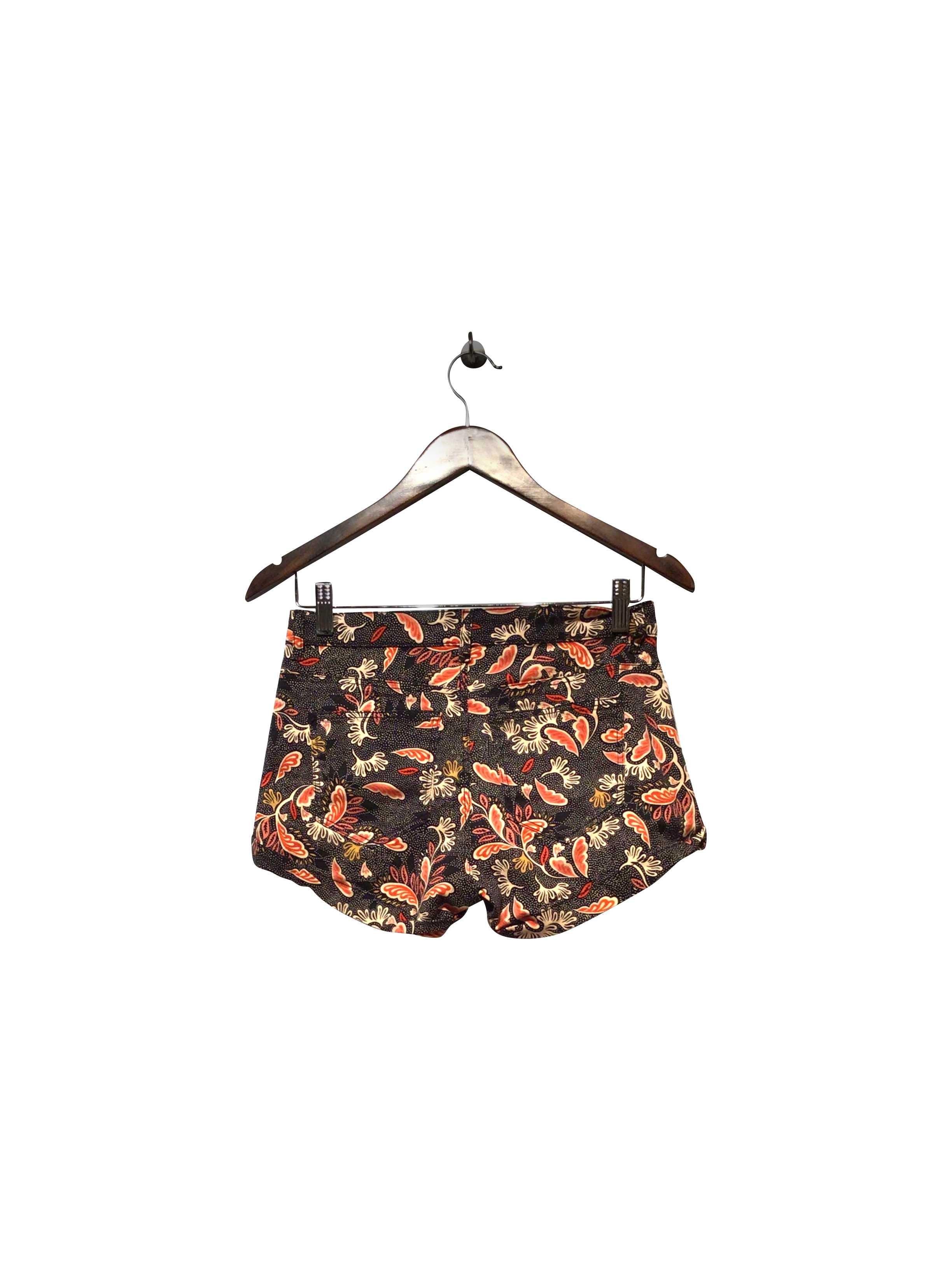 H&M Stylish Regular Fit Black Pant Shorts - Size 2