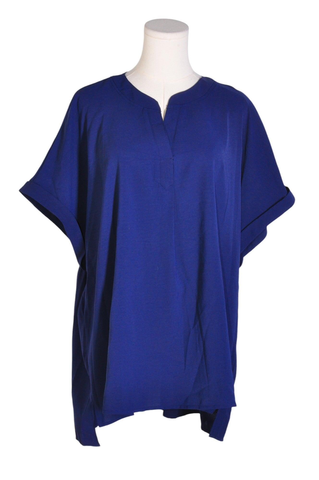 Stylish EMERY ROSE Women's Blue Regular Fit Blouse - 3XL