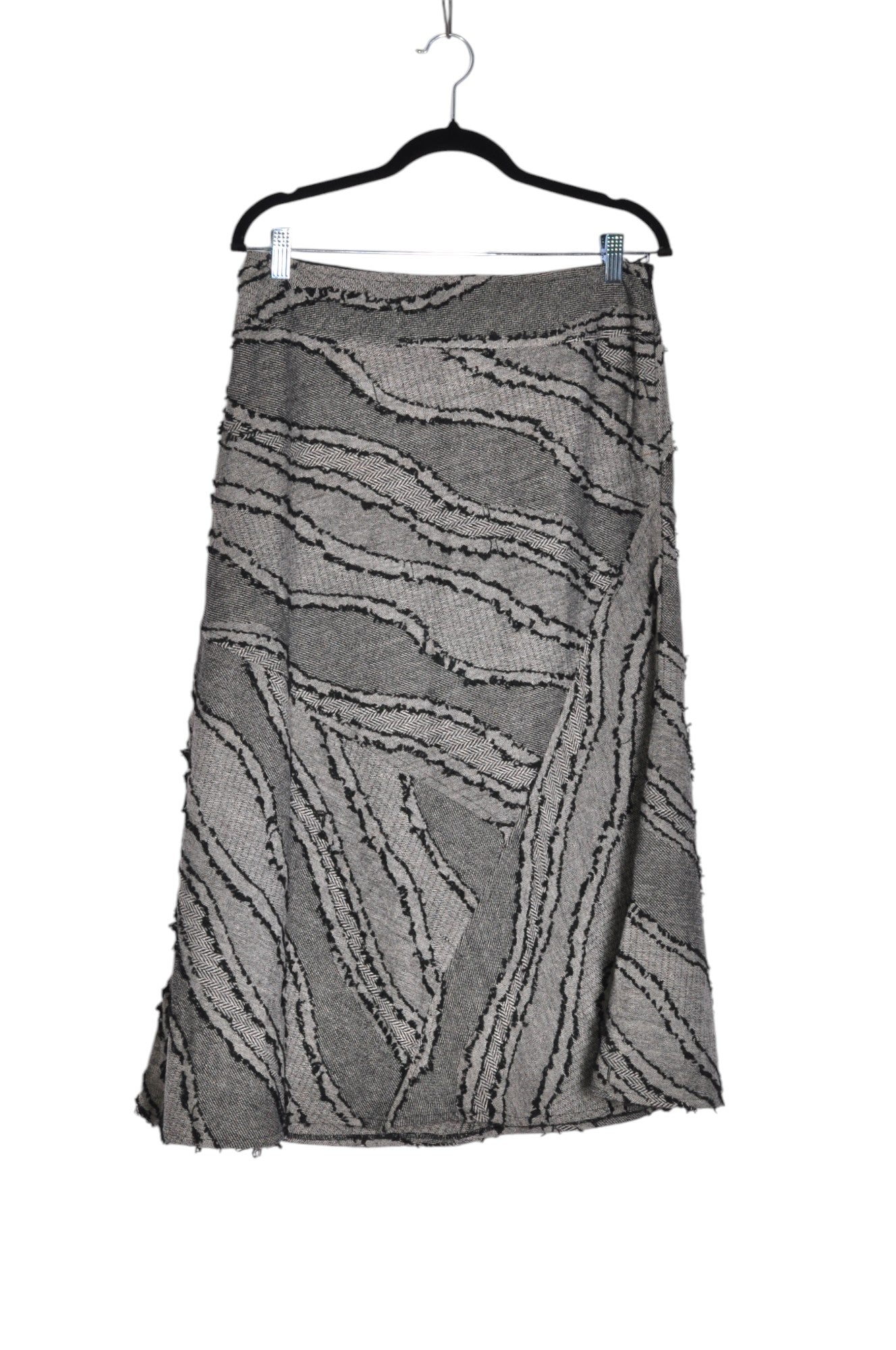 Stylish EMOTIONS Women's Gray Regular Fit A-Line Skirt - Size 9