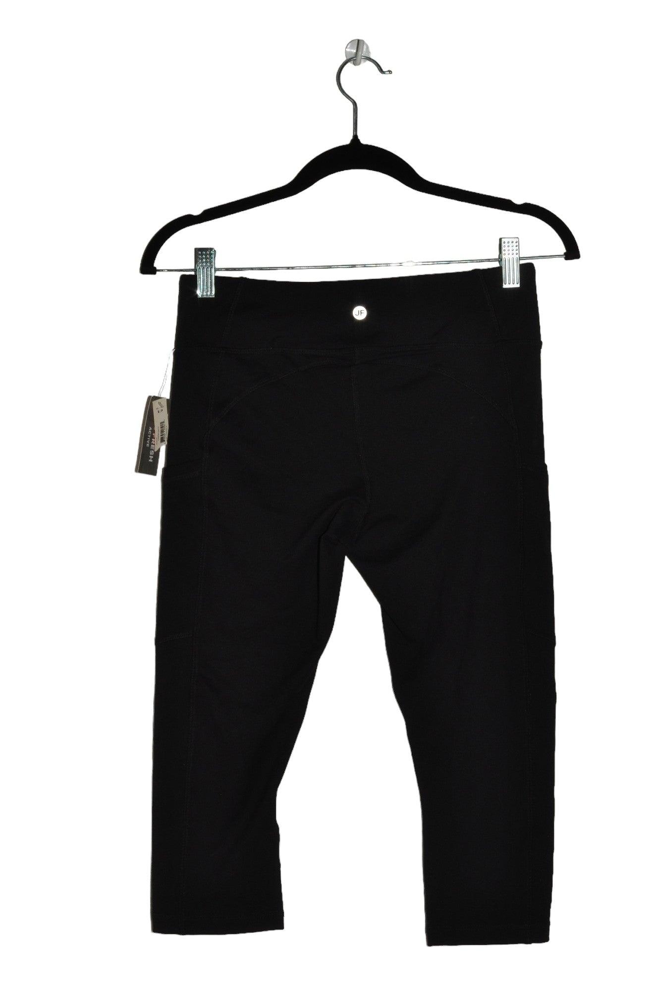 JOE FRESH Women's Stylish Black Regular-Fit Activewear Leggings - Size S