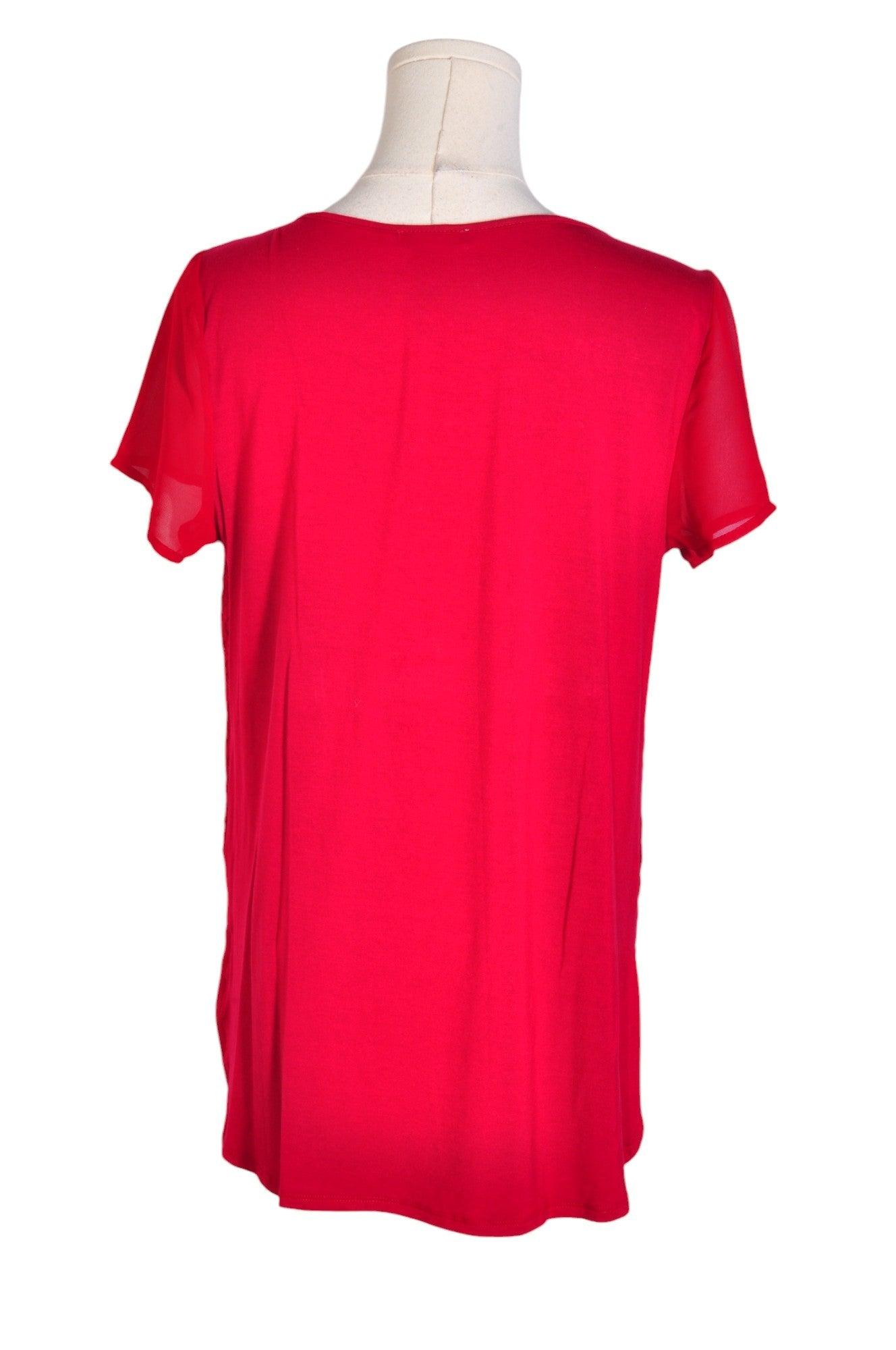 RICKI'S Stylish Regular-Fit Red Women's Blouses - Size M