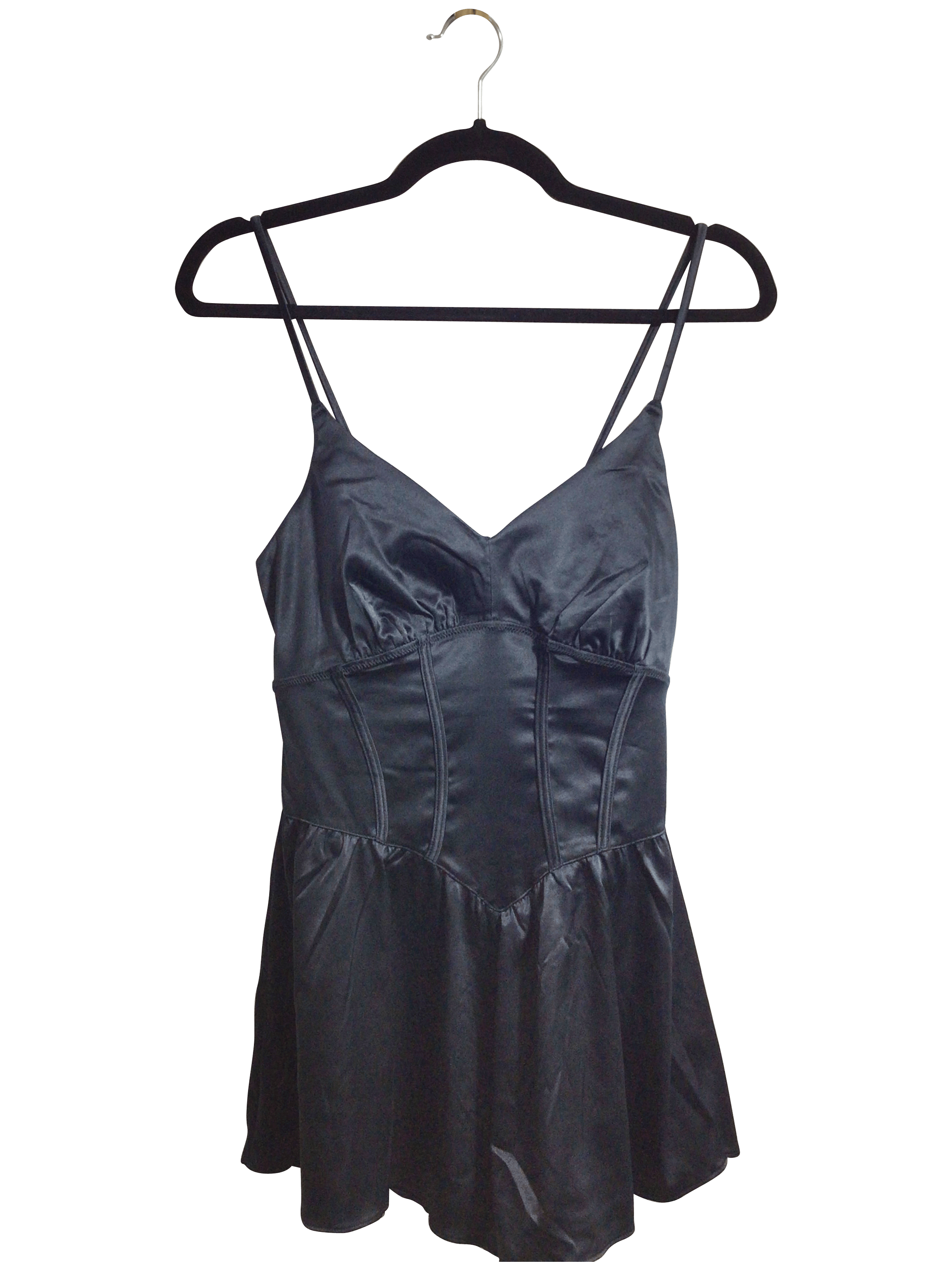 ECO Black Regular Fit Second Hand Women's Night Wear - Size L