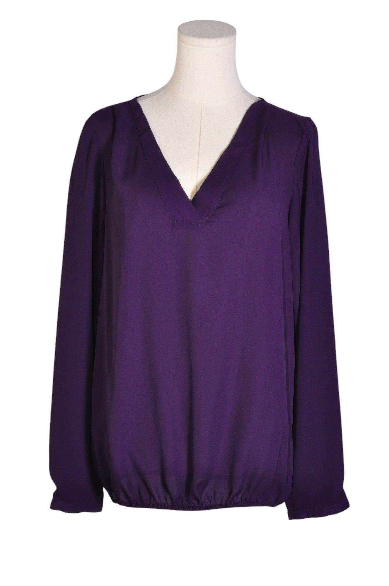 Stylish RICKI'S Purple Regular Fit Women's Blouses - Size M