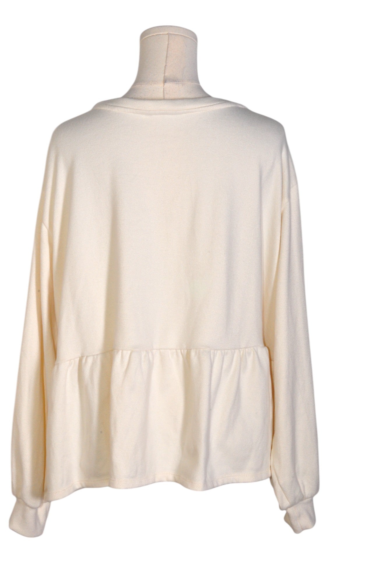 JOE FRESH Stylish Women's White Regular-Fit Blouses - XL