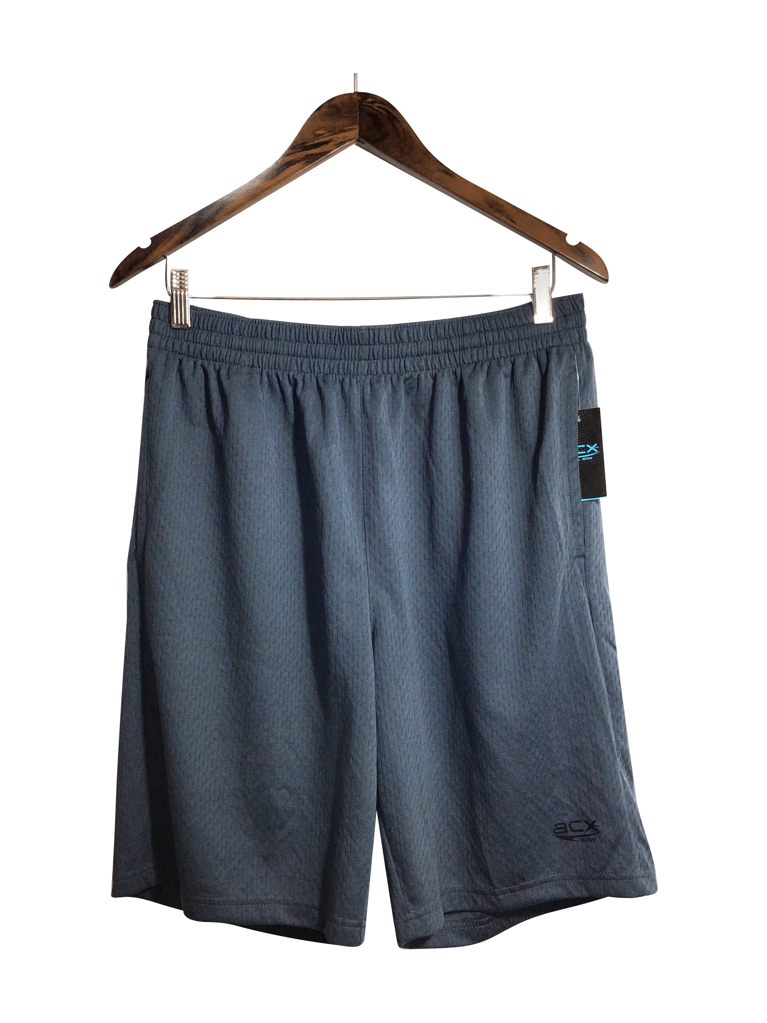 Stylish ACX Women's Blue Regular Fit M-Size Activewear Shorts & Skirts
