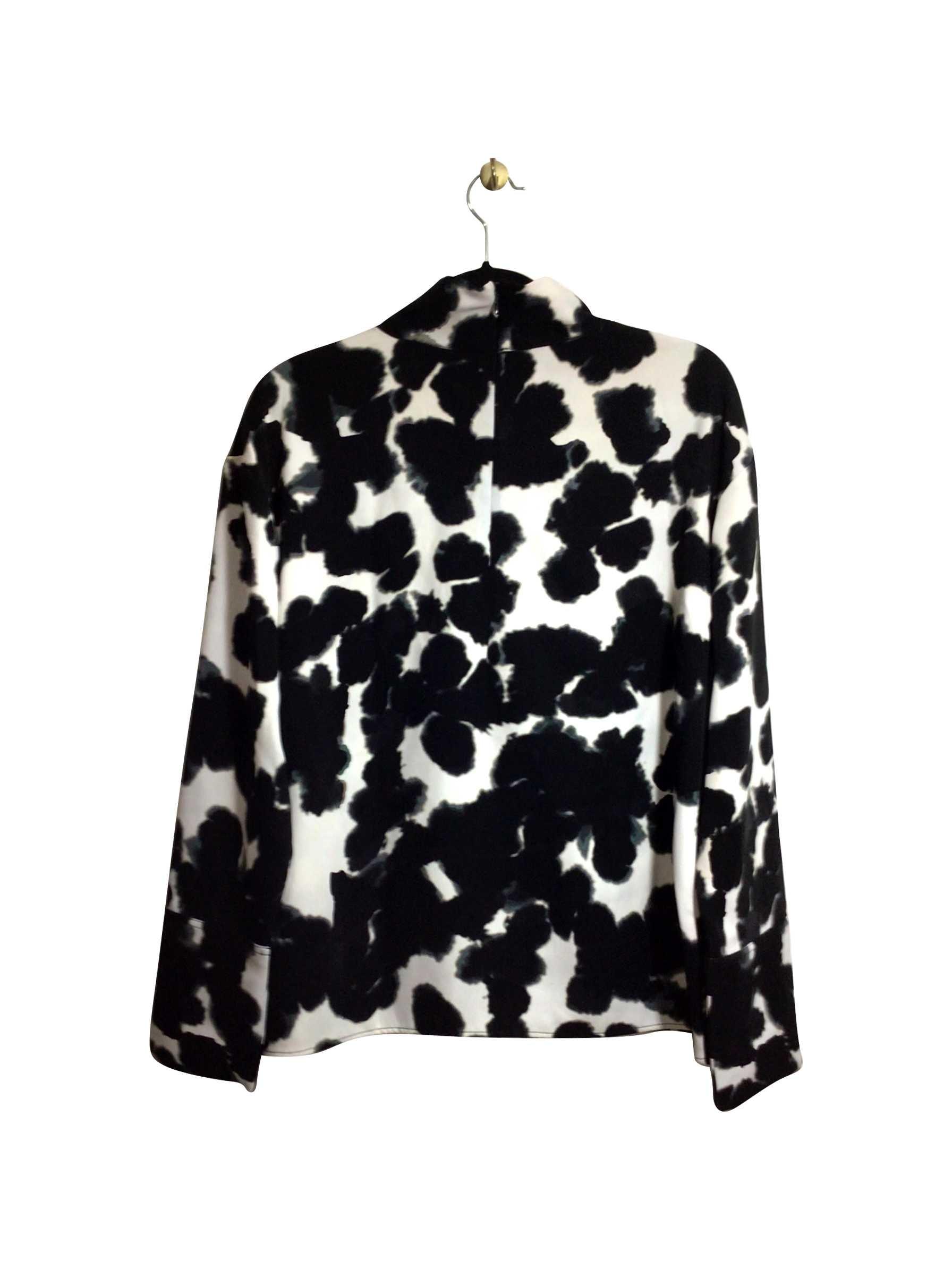 Stylish EN THREAD Regular Fit Black Turtleneck Top - Size S