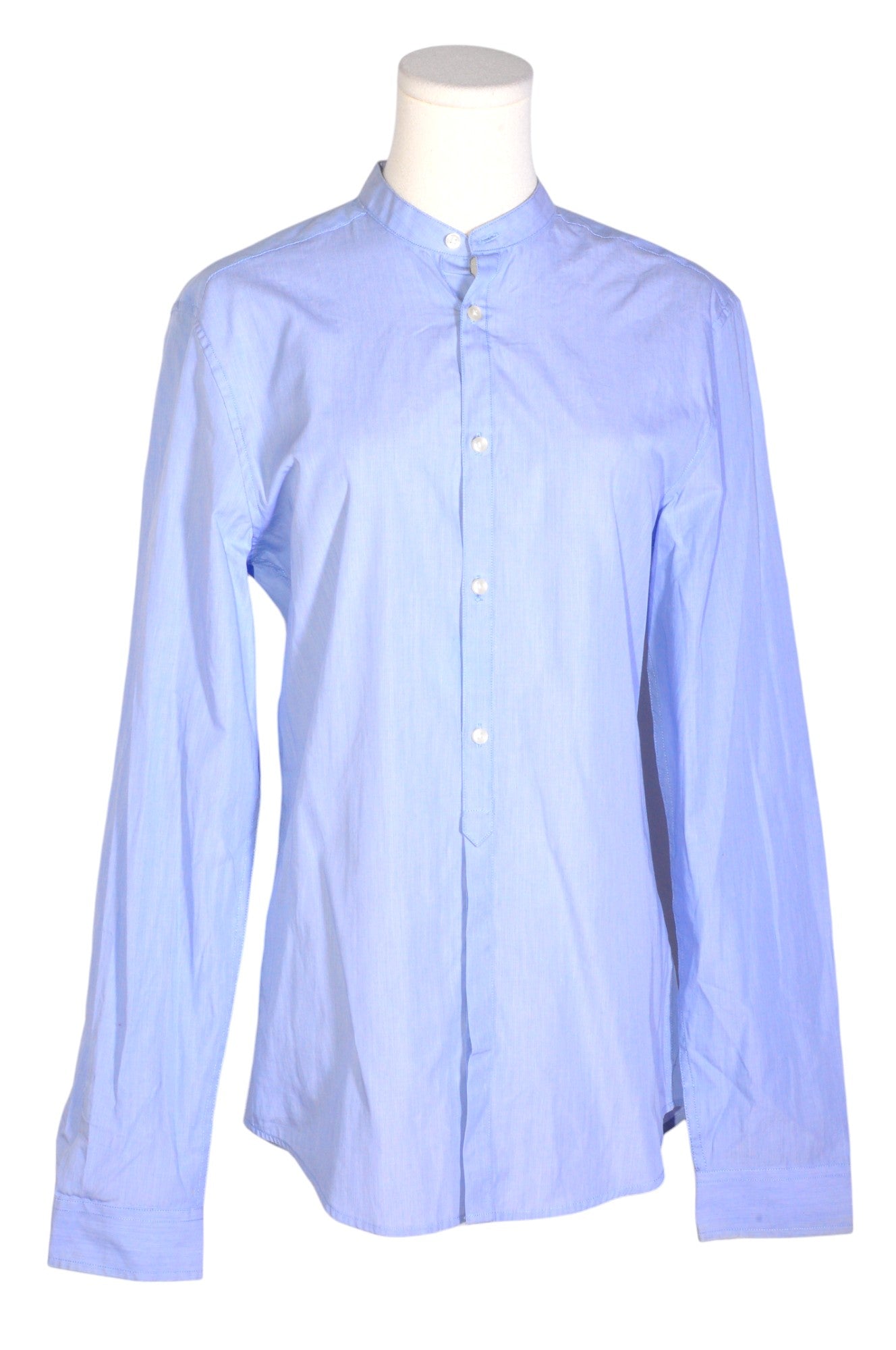 H&M Women's Stylish Blue Regular Fit Button Down Tops - Size S