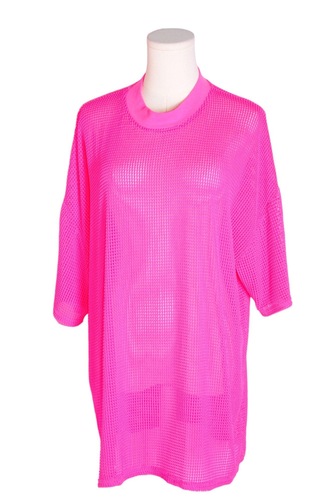 ASOS Stylish Pink Regular Fit Women's Long Sleeve T - Shirt Size 14