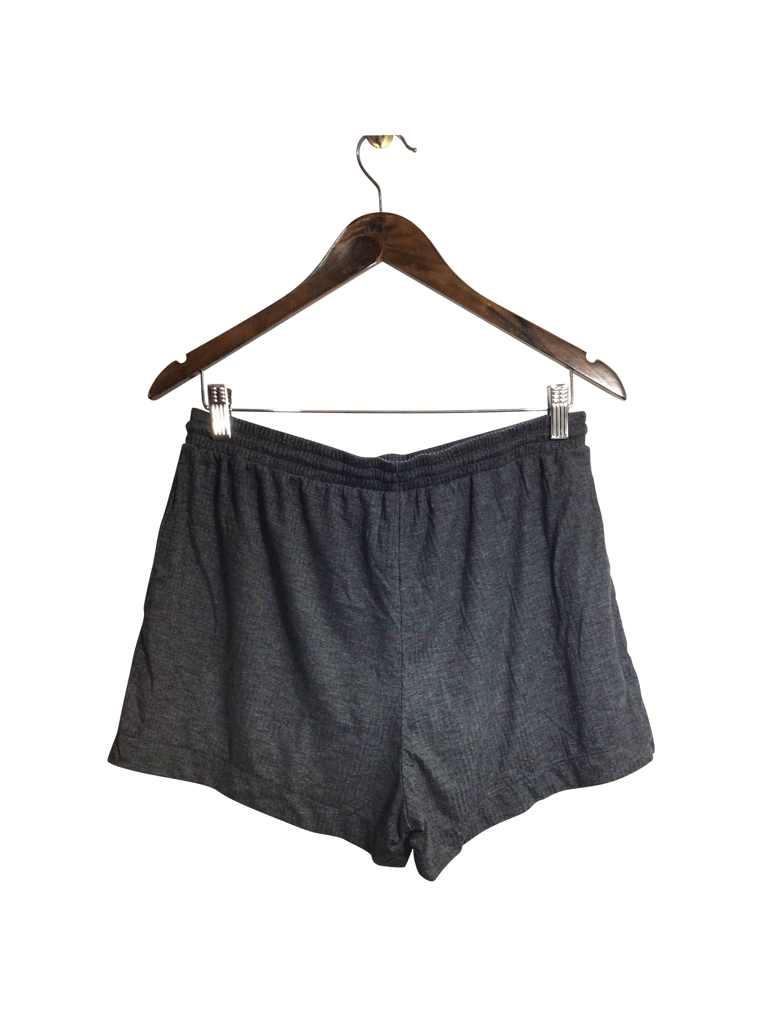 H&M Women's Stylish Classic Gray Regular Fit Shorts - Size M