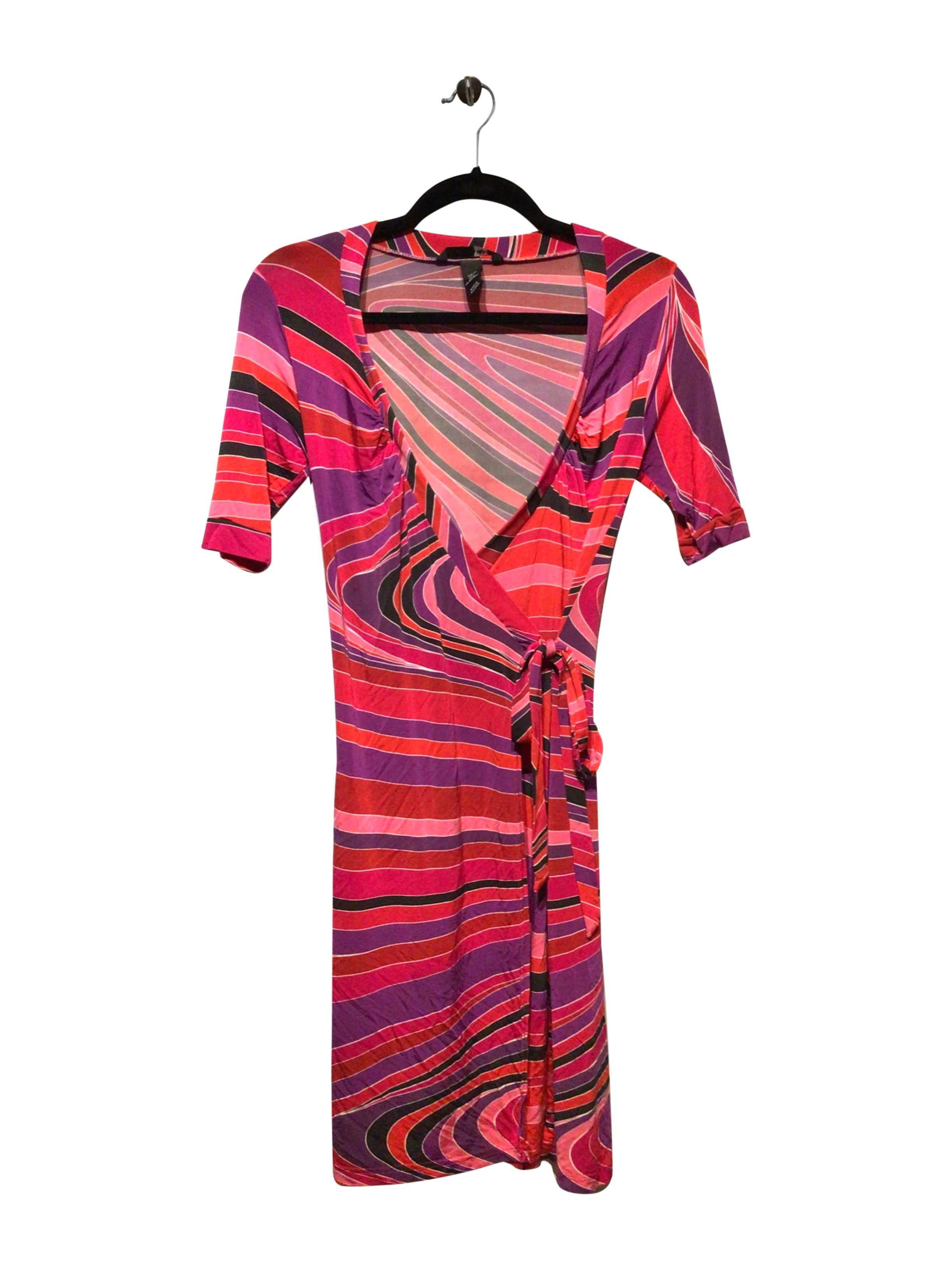 Gorgeous H&M Pink Fitted Wrap Dress - Size 4