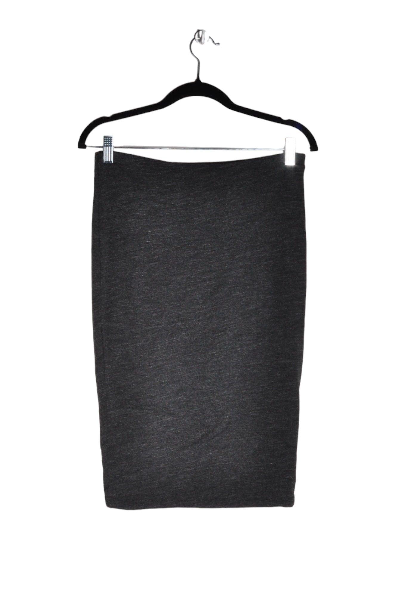 H&M Women's Stylish Gray Casual Skirts - Regular Fit, Size S