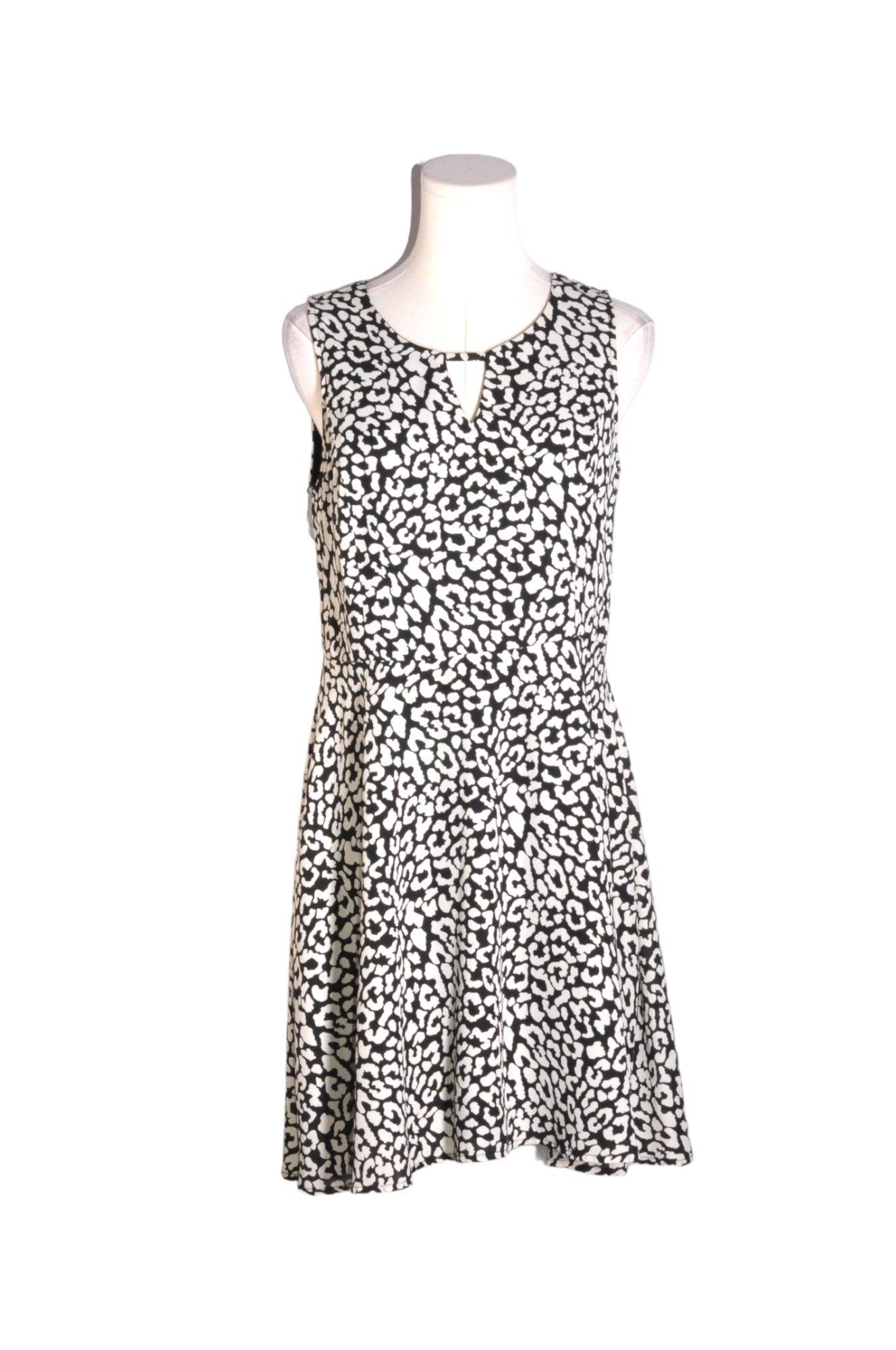 ANONYME Women's White Regular Fit Shift Dress - Size S, Ideal for Second - Hand Fashion Lovers
