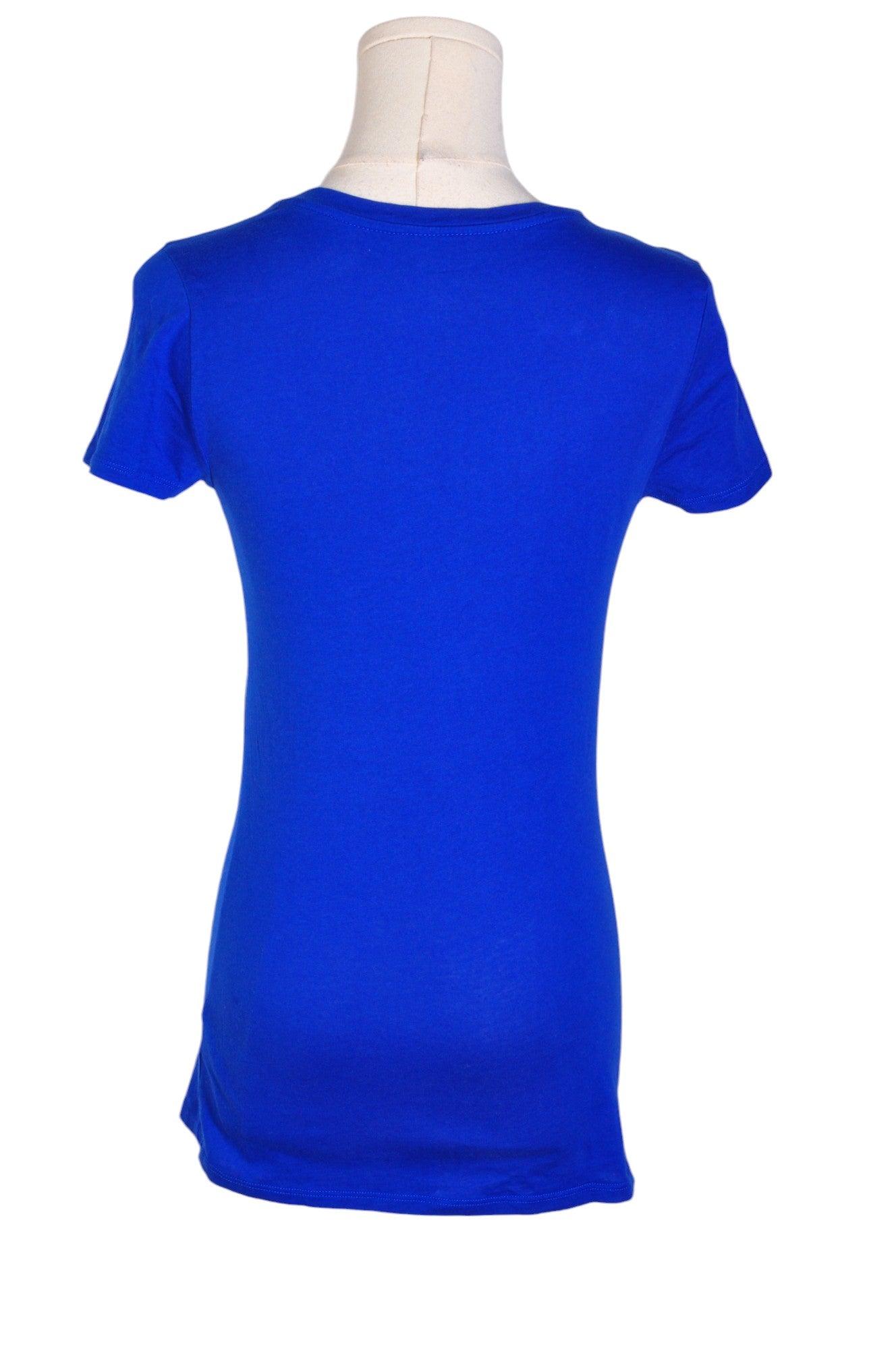 JOE FRESH Stylish Women's Blue Regular Fit T-Shirts - Size XS