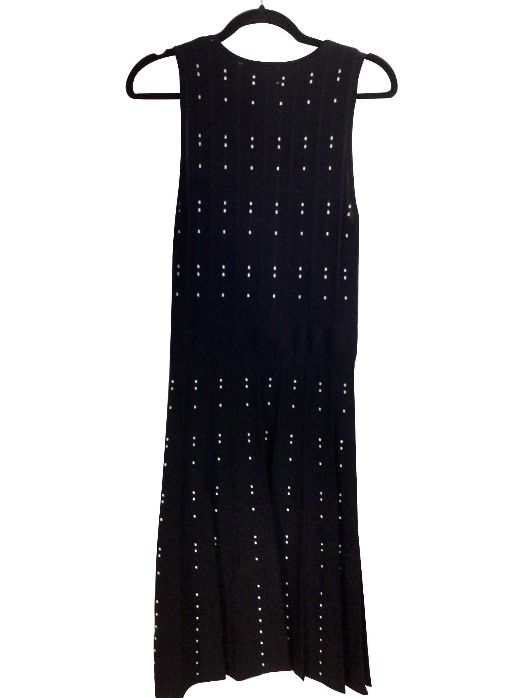 H&M Black Regular Fit Second-Hand Maxi Dress - Size S