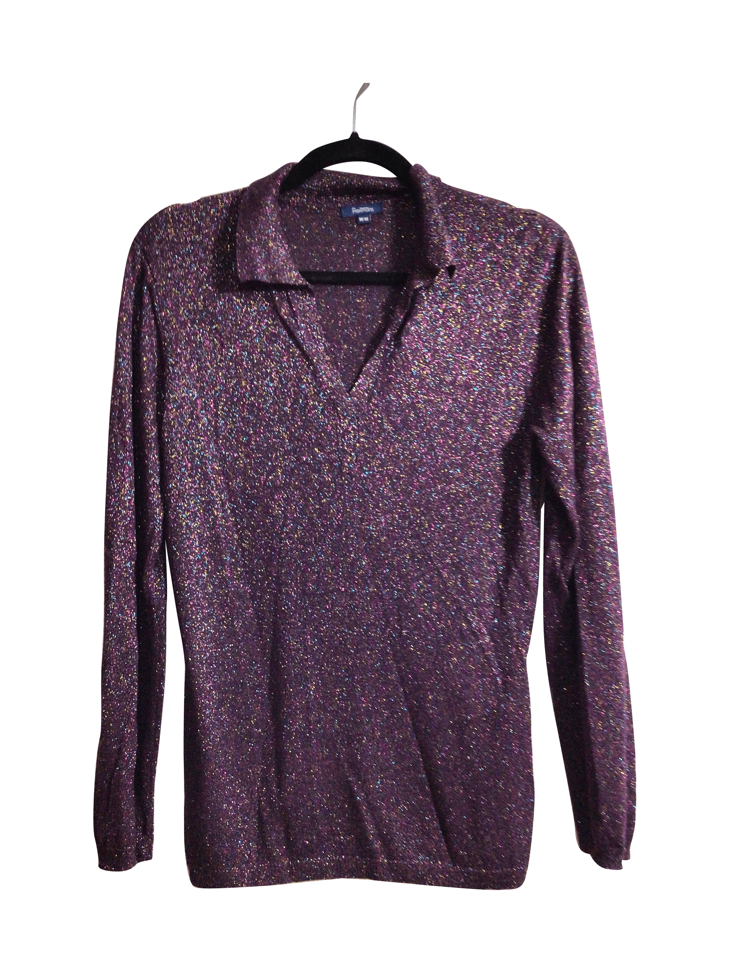 REITMANS Stylish Purple Regular Fit Women's Long Sleeve T-Shirt - Size M