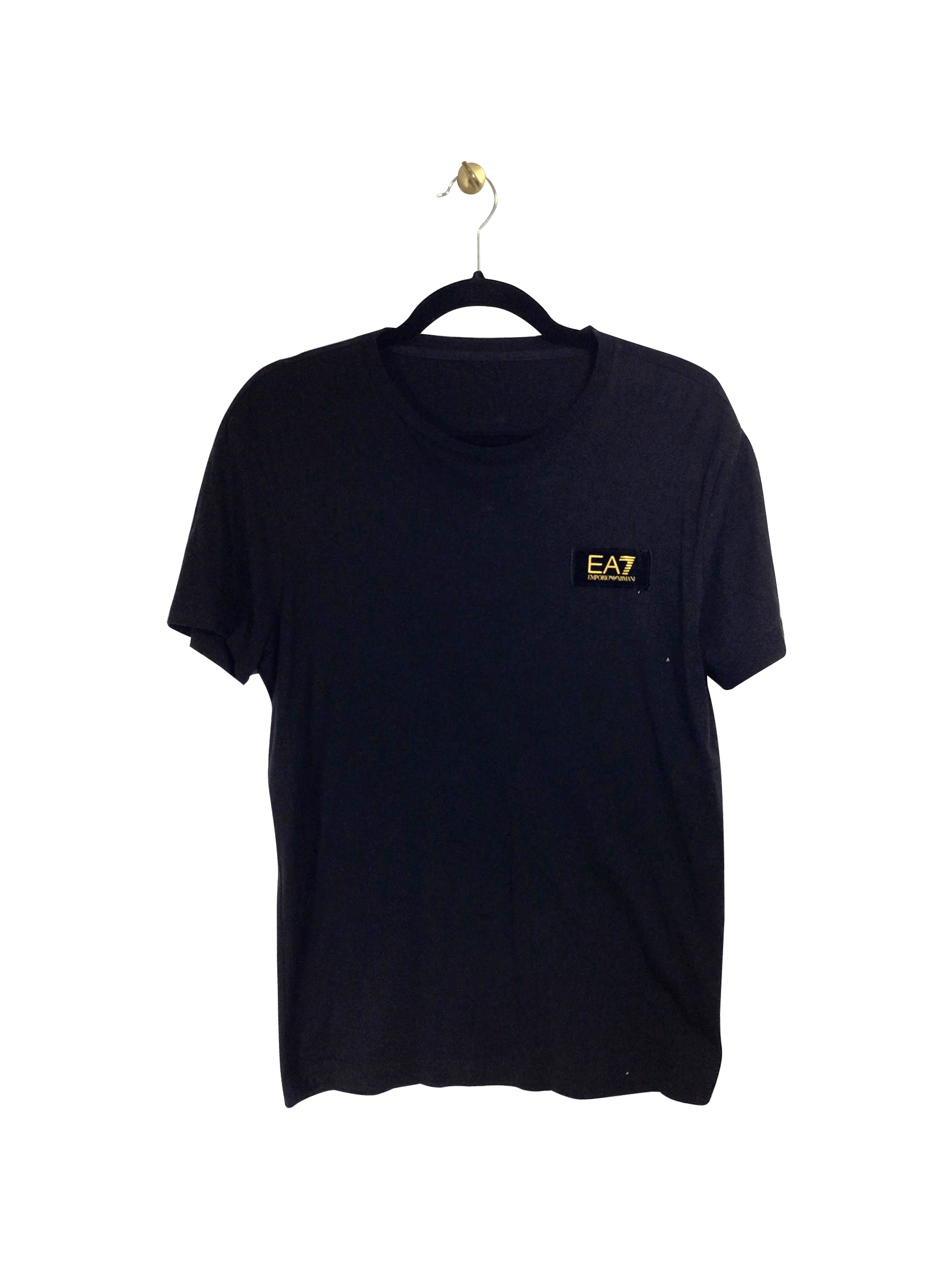 Stylish ARMANI Regular Fit Black T-shirt - Size M