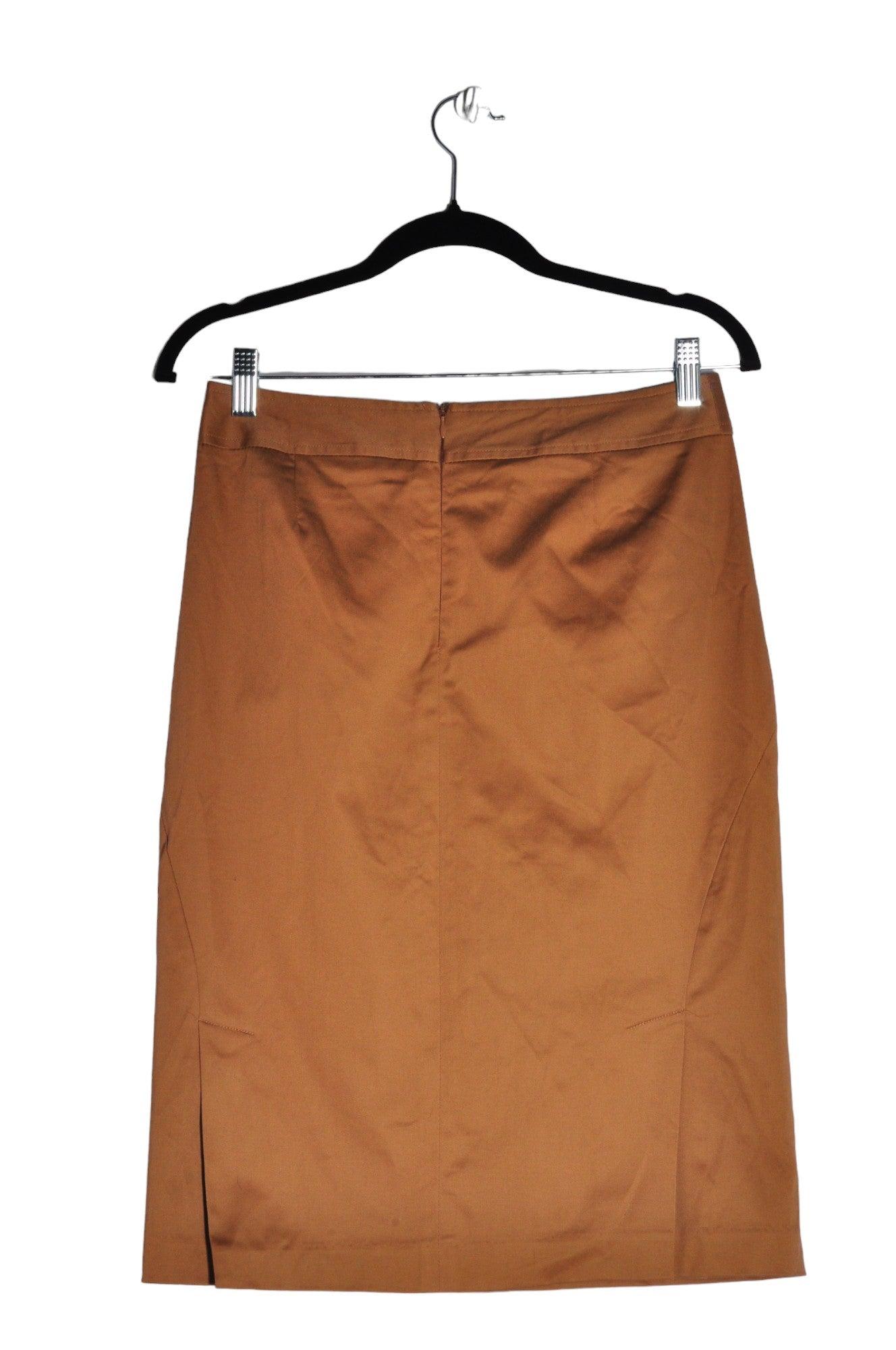 JESSICA Stylish Women's Regular Fit Brown Pencil Skirt - Size 4