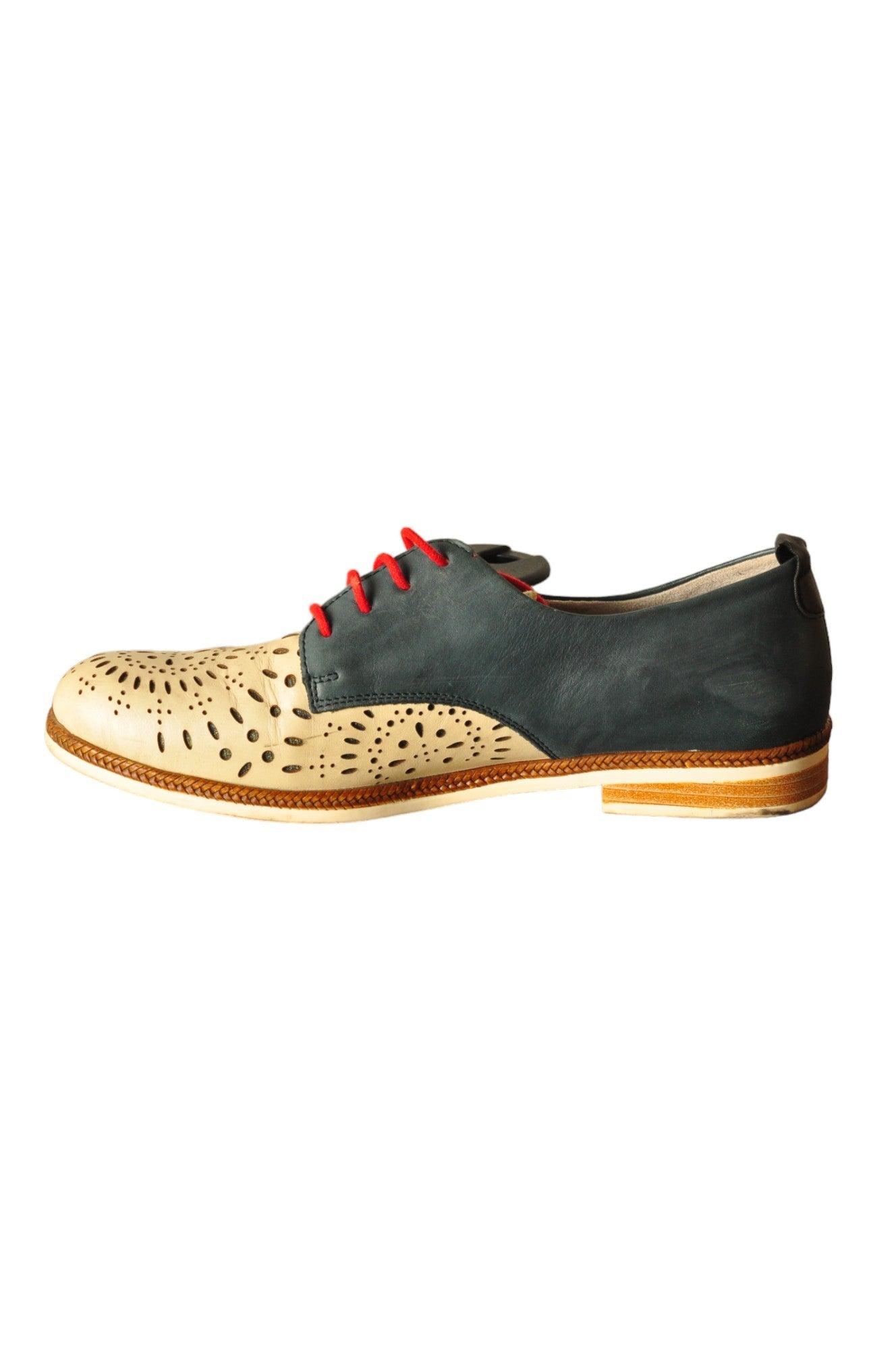 Stylish REMONTE Women's Regular Fit Blue Flat Shoes - Size 39
