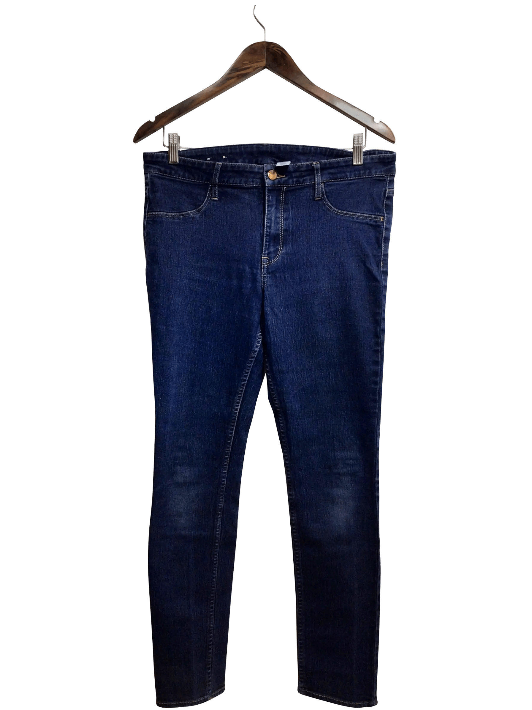 H&M Stylish Regular Fit Blue Straight - Legged Second - Hand Jean - Size 31