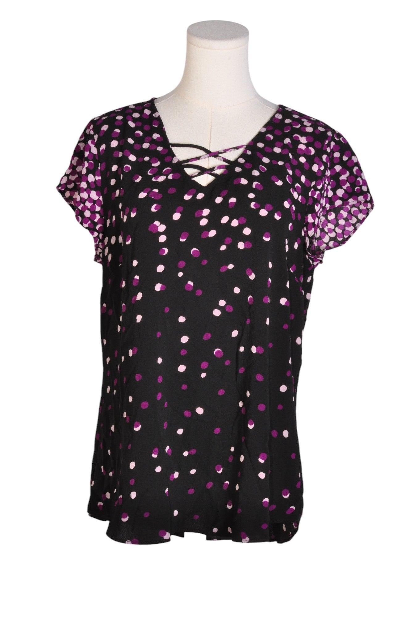 RICKI'S Stylish Regular-Fit Purple Women's Blouses - Size M