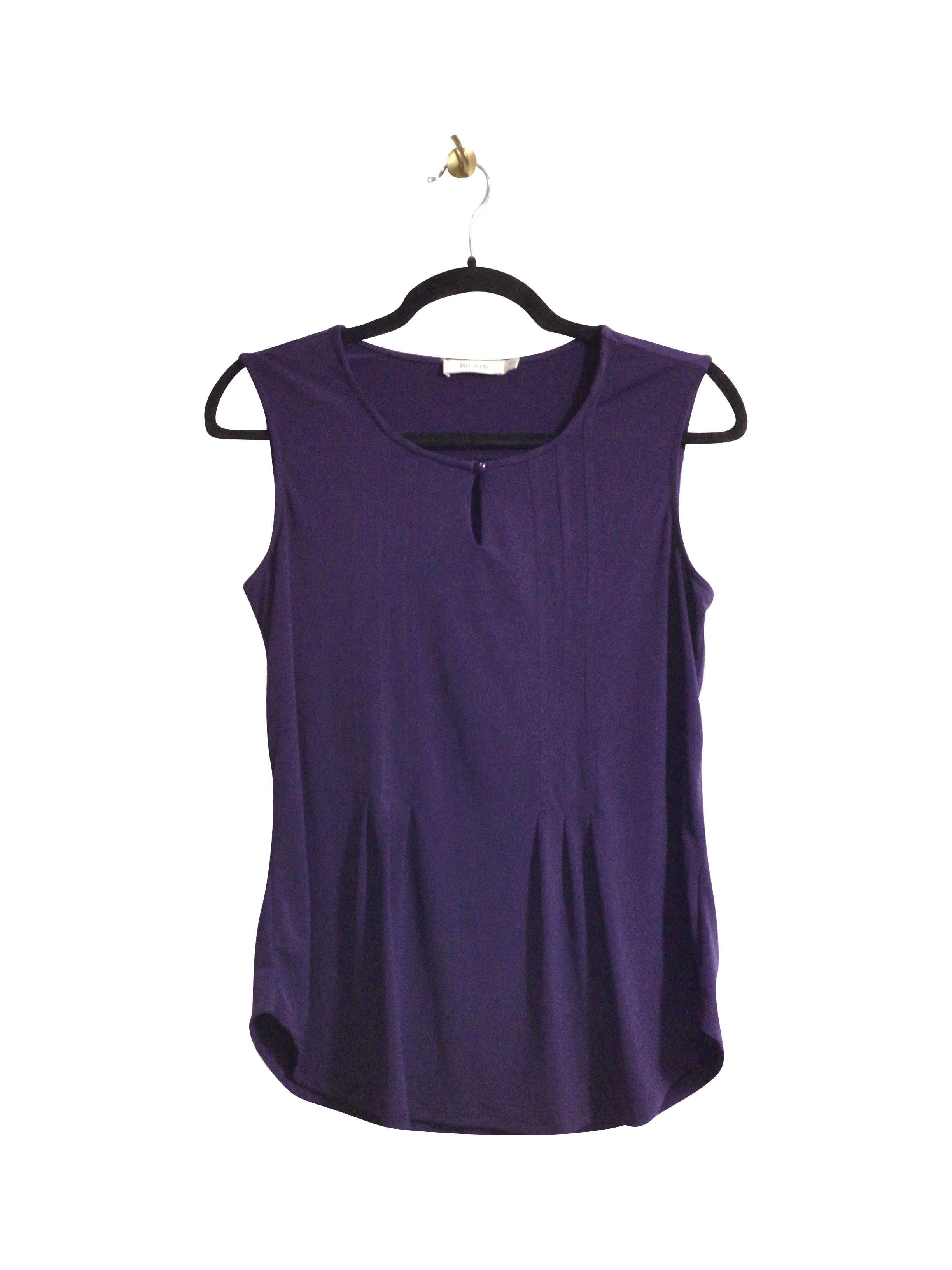 RICKI'S Purple Regular Fit Women's Sleeveless Blouse in Size S