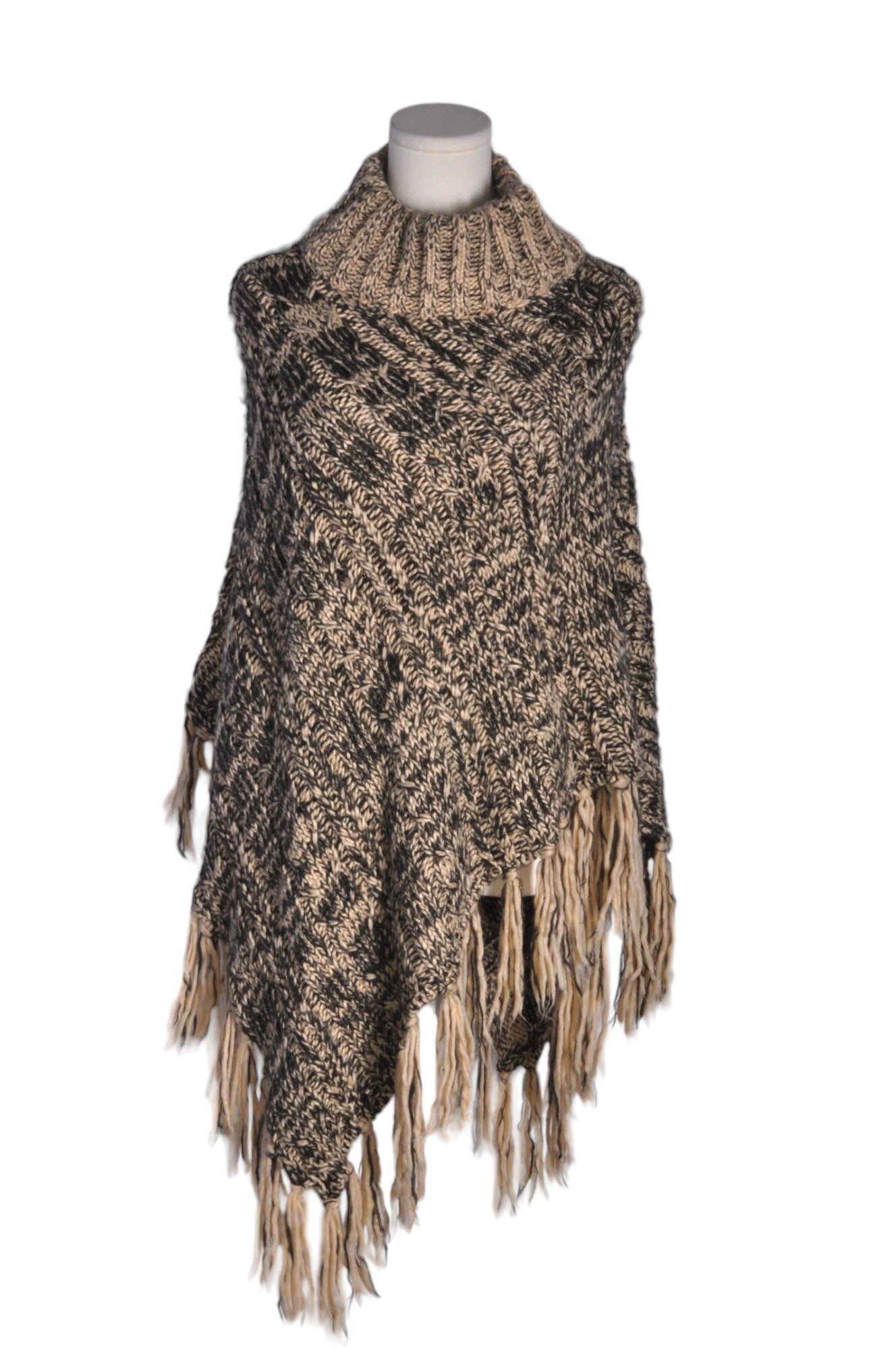 Stylish EYEFUL Women's Brown Regular Fit Turtleneck Tops - Size S