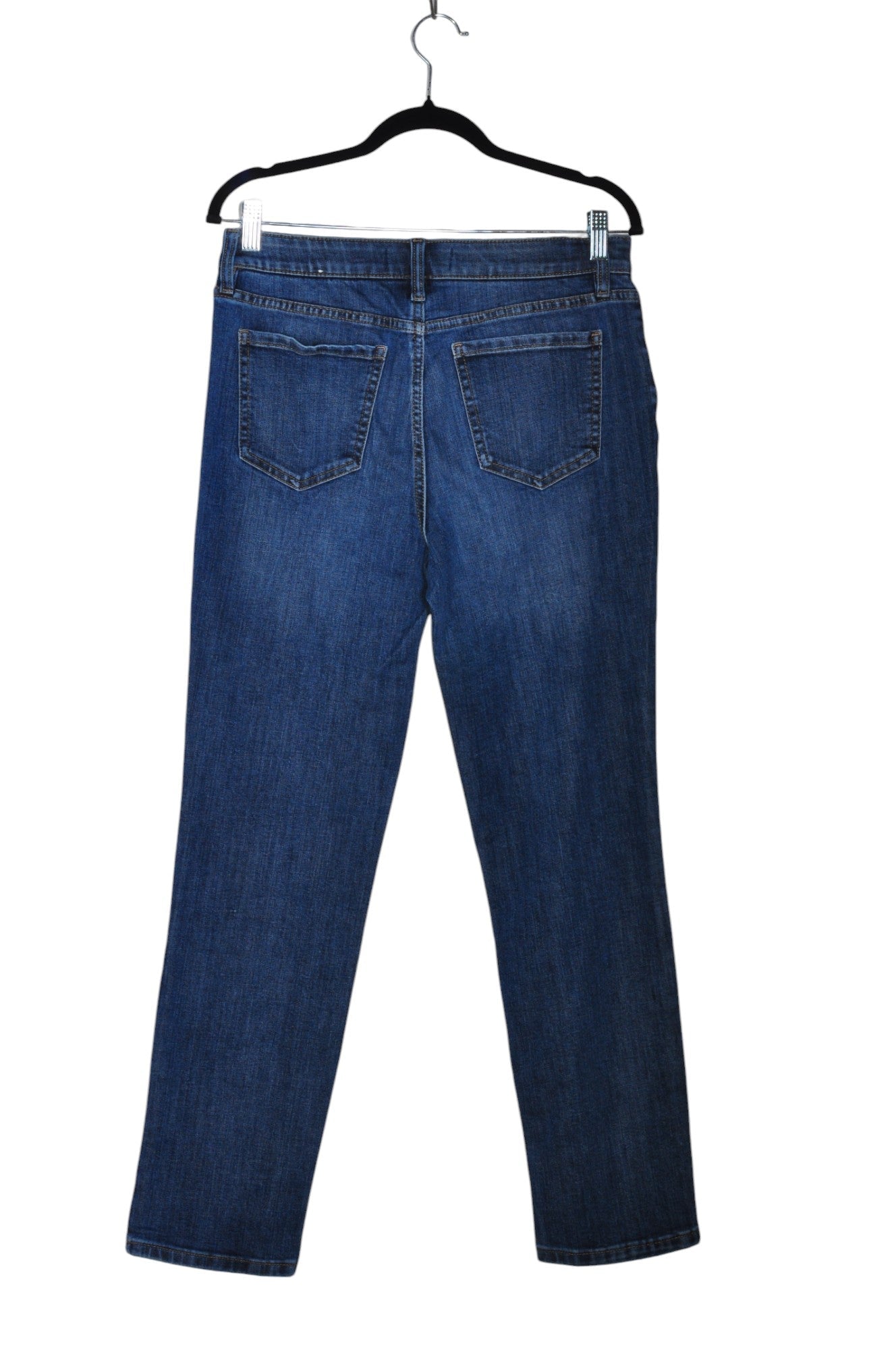 RICKI'S Stylish Women's Blue Regular Fit Straight-Legged Jeans - Size 6