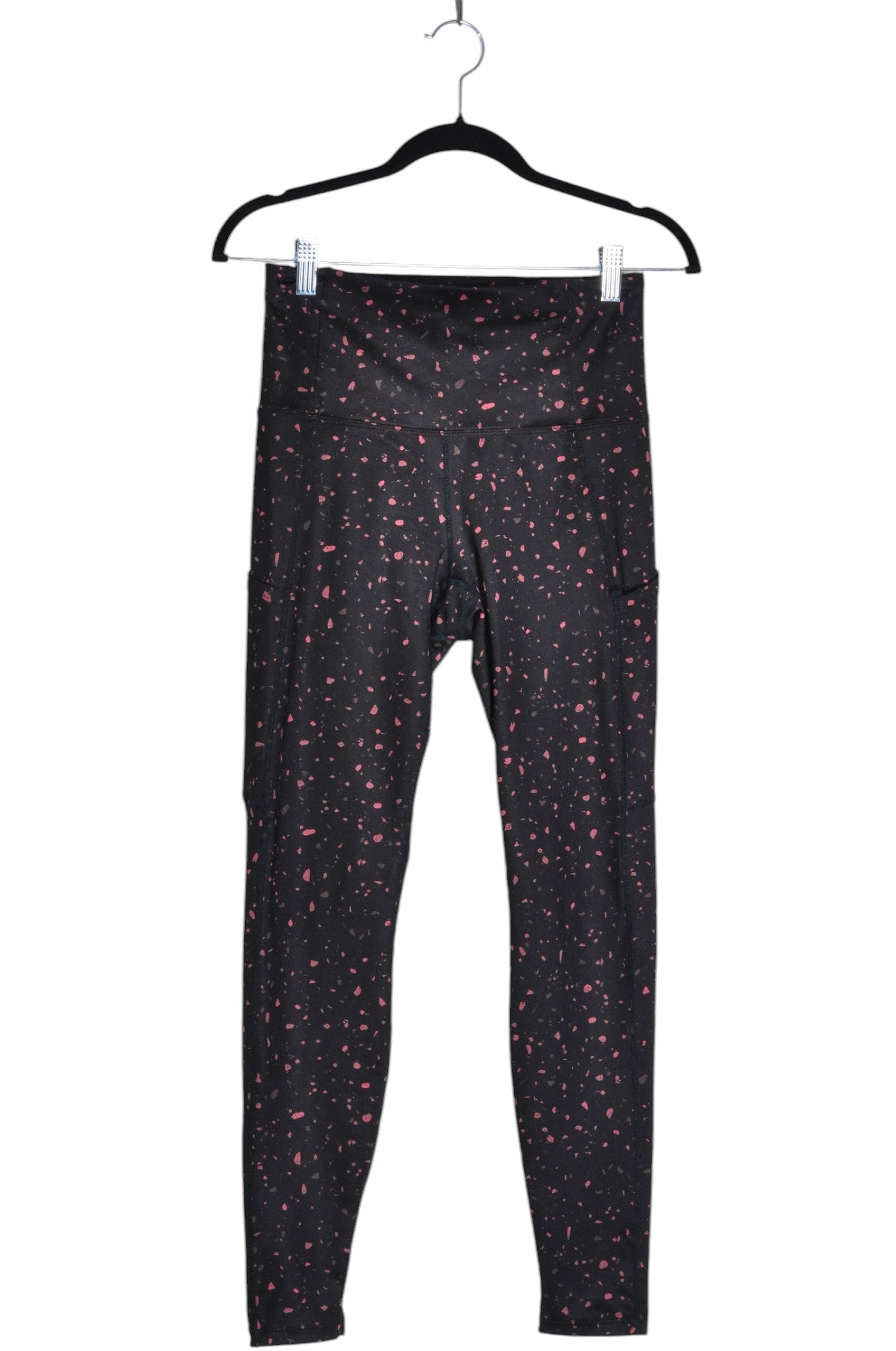 ROSE BUDDHA Stylish Women's Activewear Black Regular Fit Leggings - Size 8