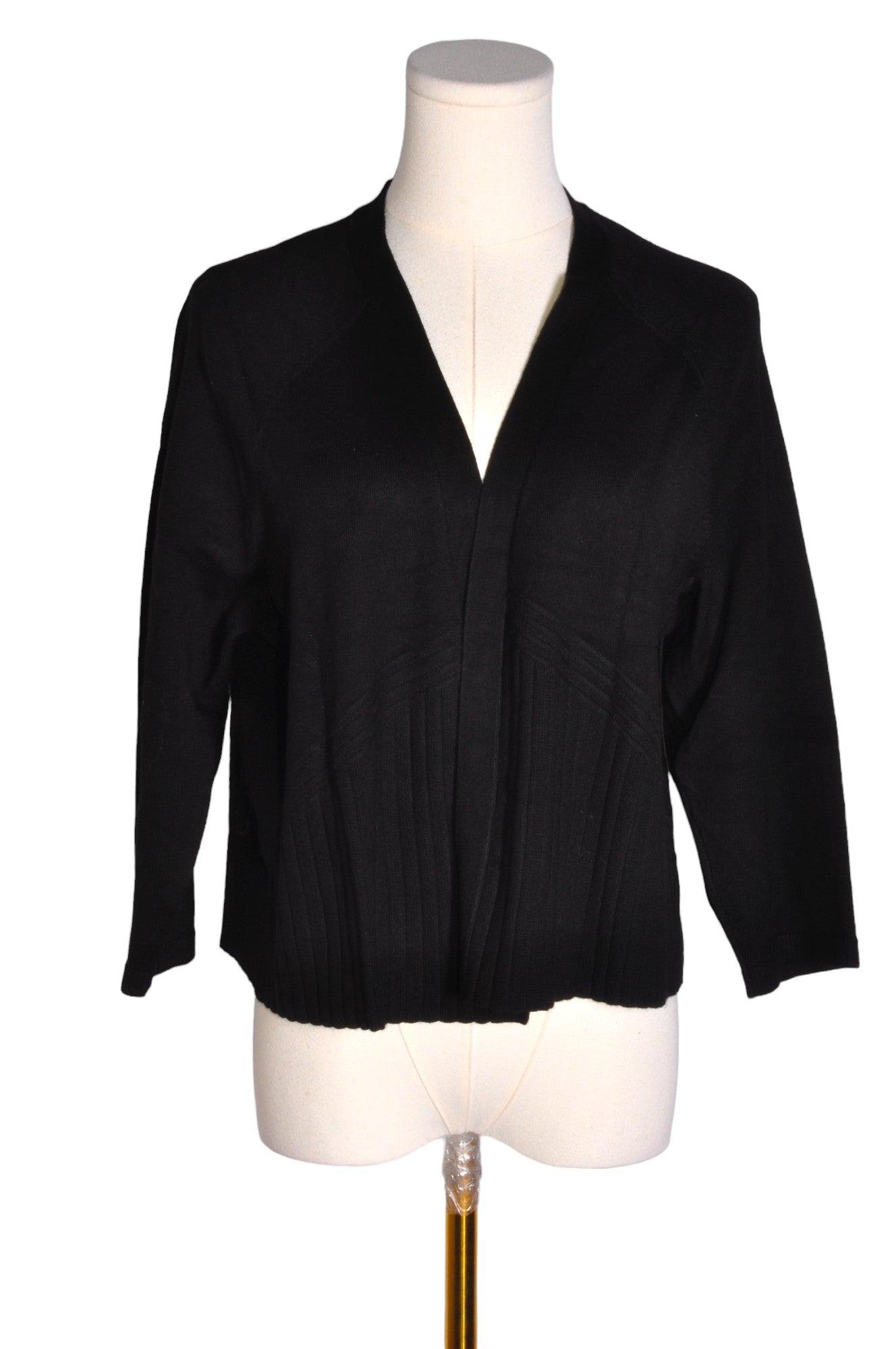 Stylish 89TH & MADISON Black Regular-Fit Women's Blouses - Size L