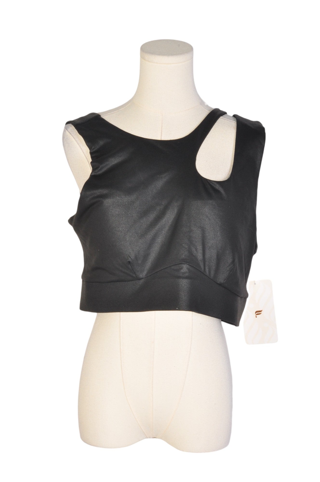 FABLETICS Stylish Women's Black XXL Regular Fit Crop Tops