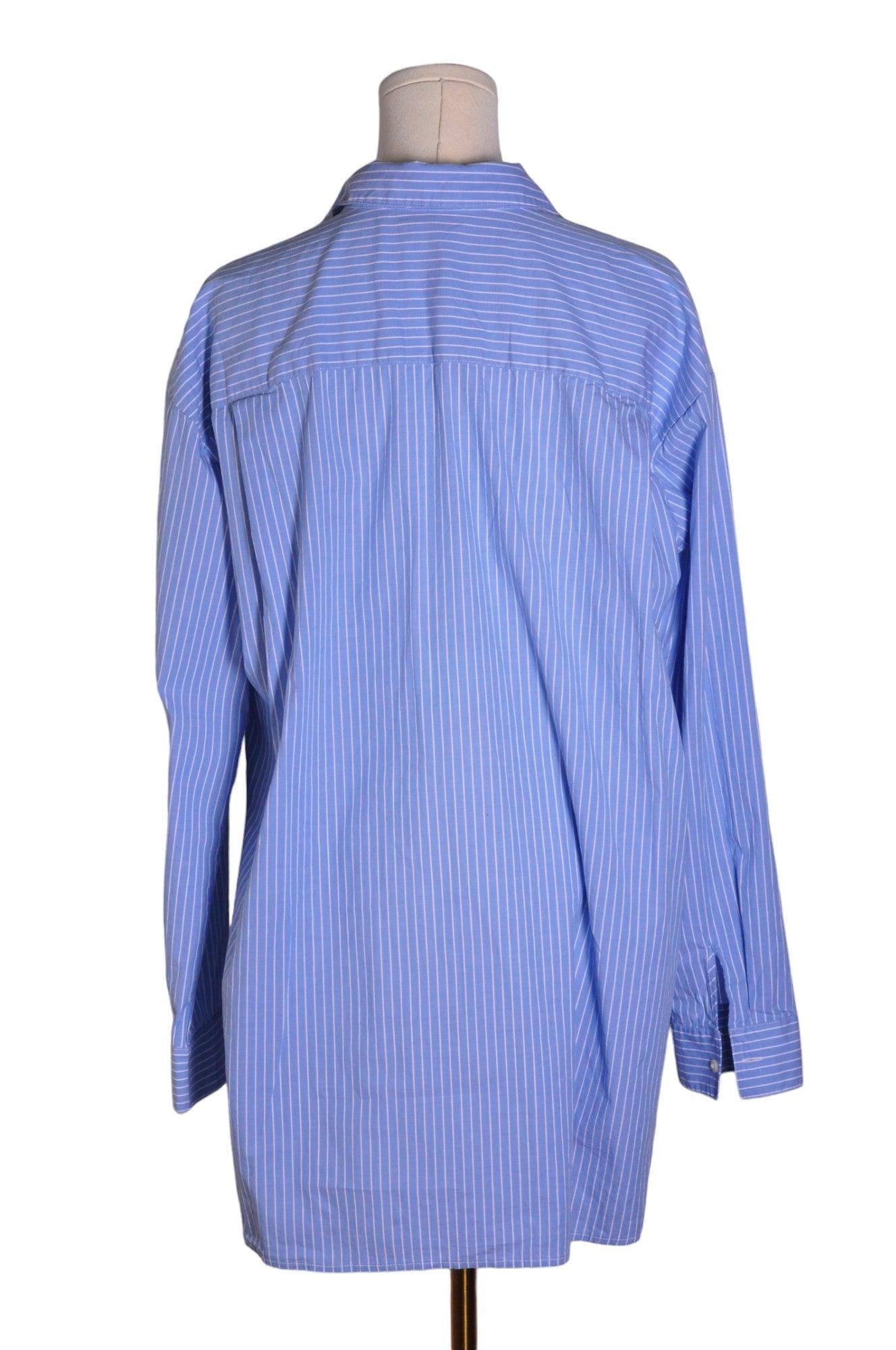REITMANS Stylish Women's Blue Regular Fit Button Down Tops - XL