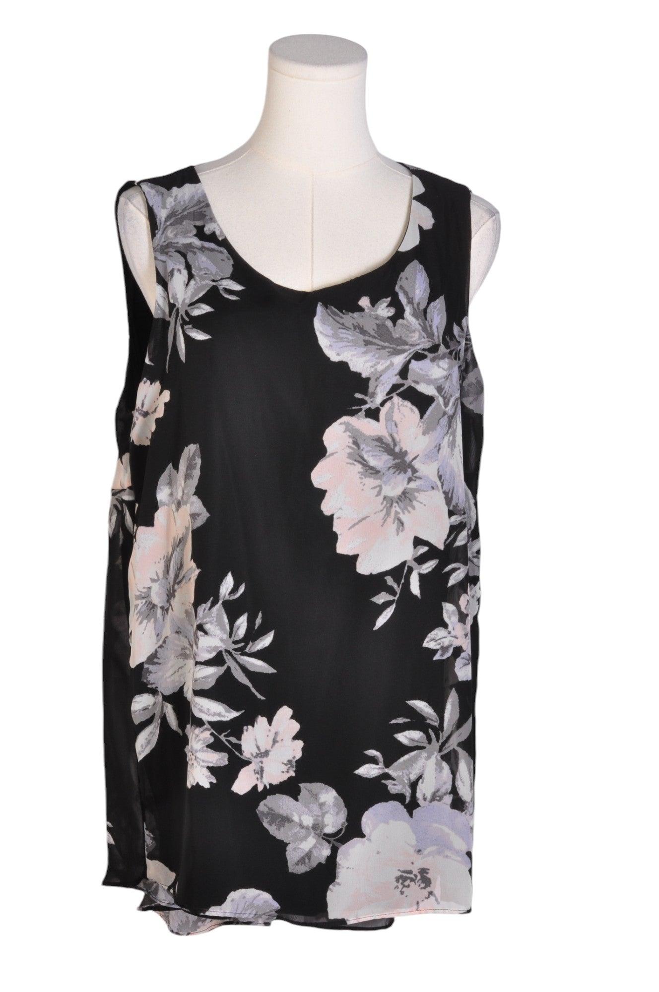 RICKI'S Stylish Women's Black Regular-Fit Blouse - Size M