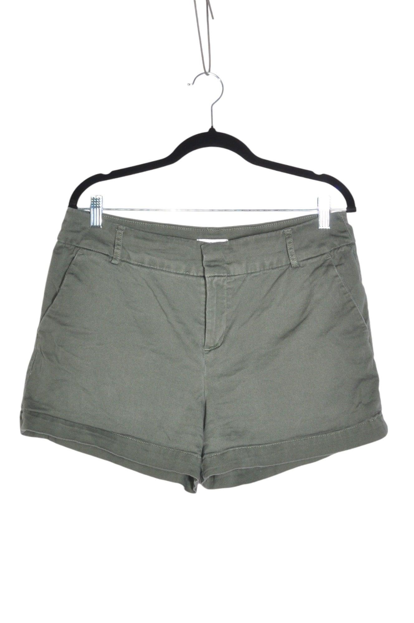 RICKI'S Stylish Women's Classic Green Regular Fit Shorts - Size 10