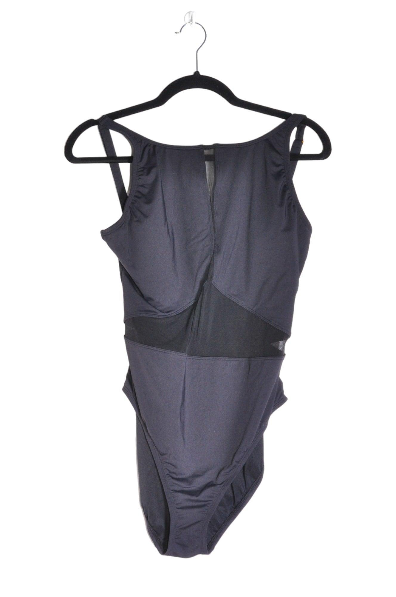ROD BEATTIE Stylish Women's One Piece Black Regular Fit Swimsuit - Size S