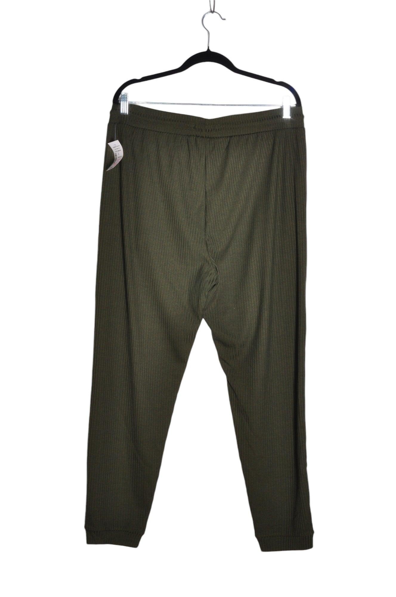 RICKI'S Stylish Green Regular - fit Women's Work Pants - Size L