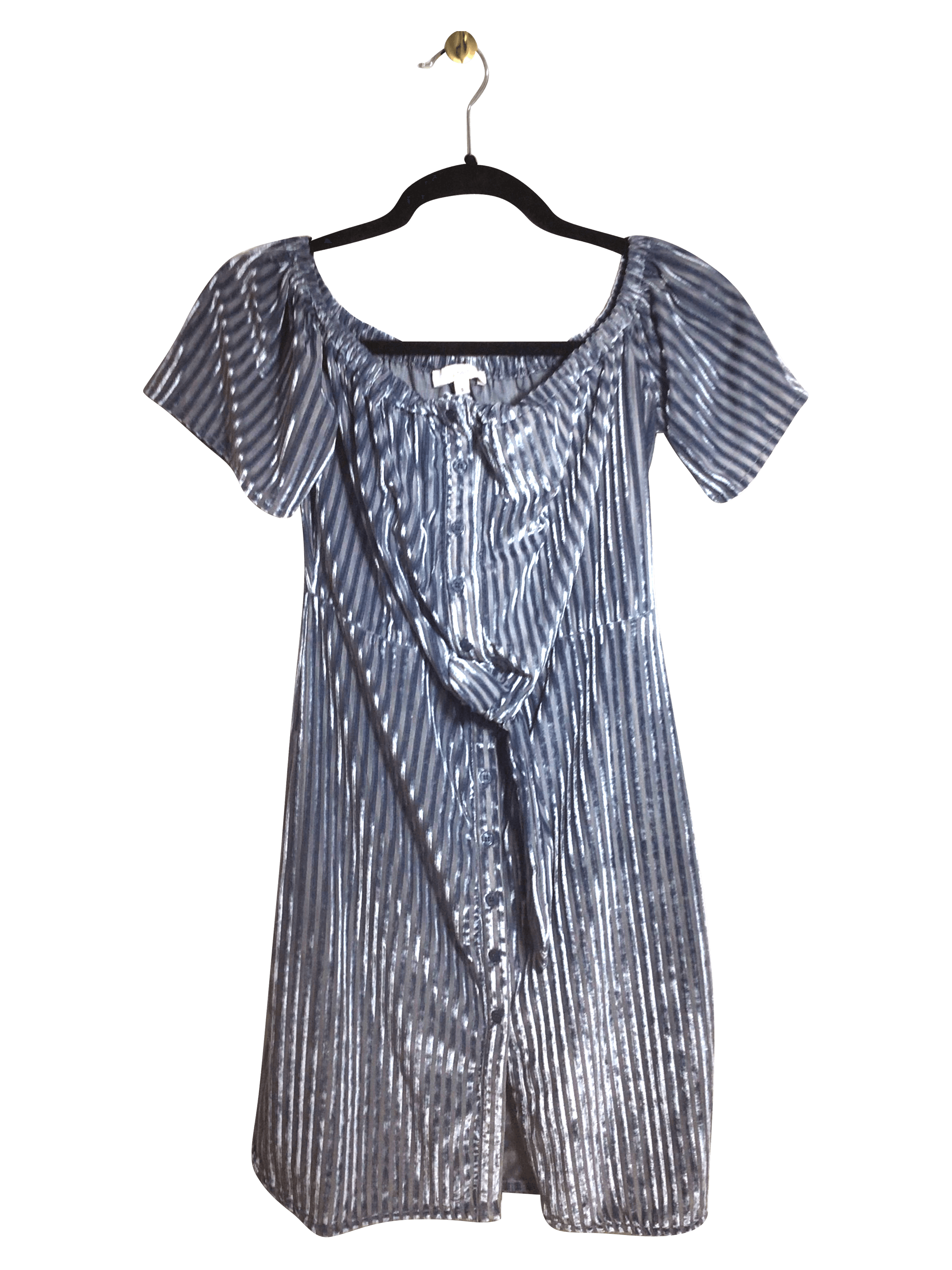 Stylish GILBERT Women's Blue Regular-Fit Shirt Dress - Size S