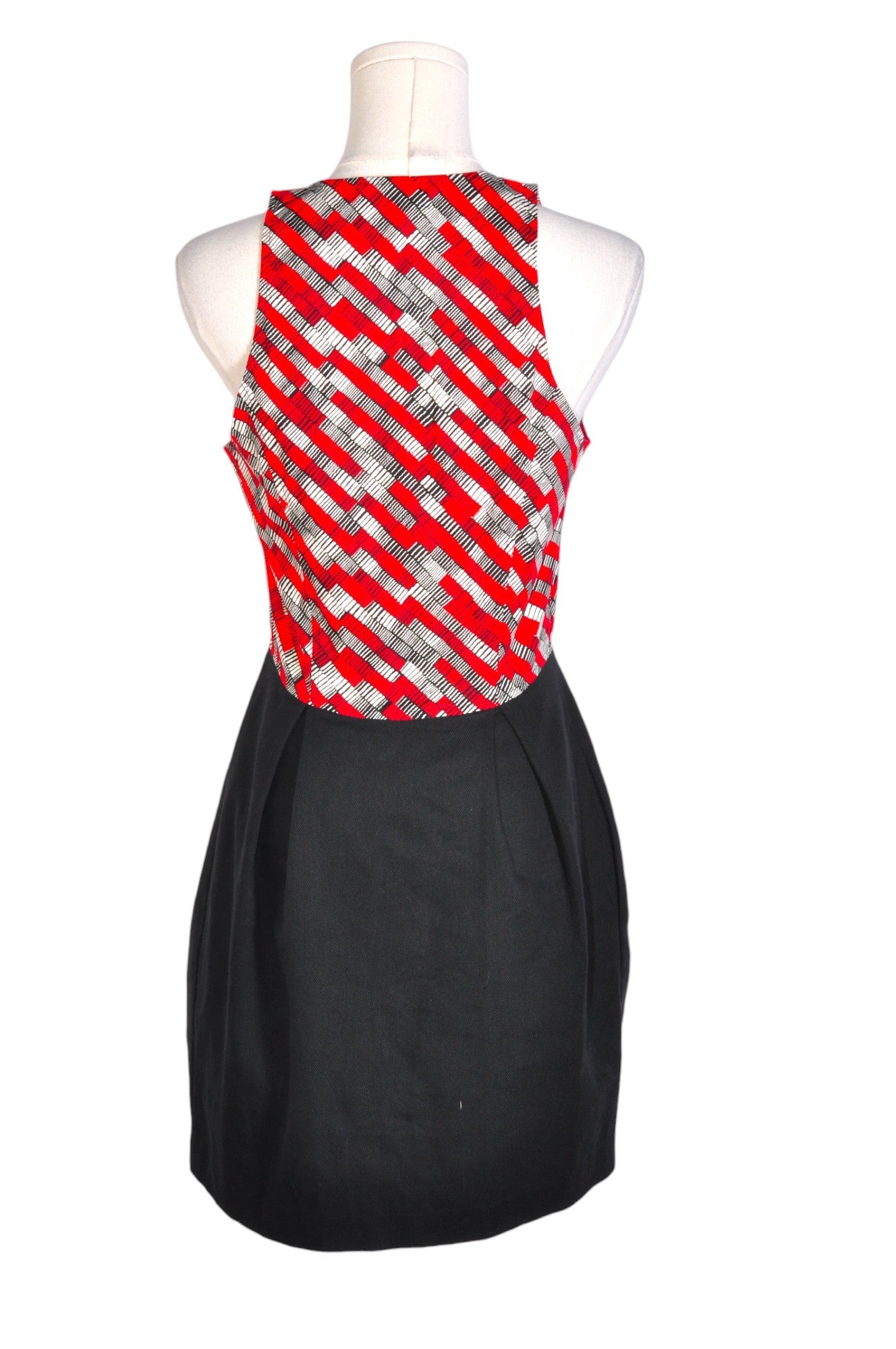 Stylish ARMANI Red Regular Fit Women's Midi Dress - Size 4